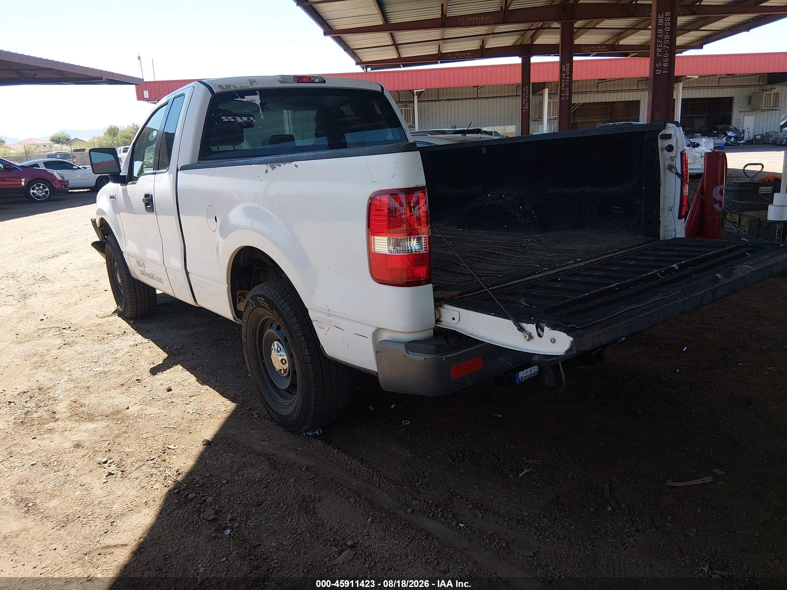 2006 Ford F-150 Stx/xl/xlt White vin: 1FTRF12276NB68403