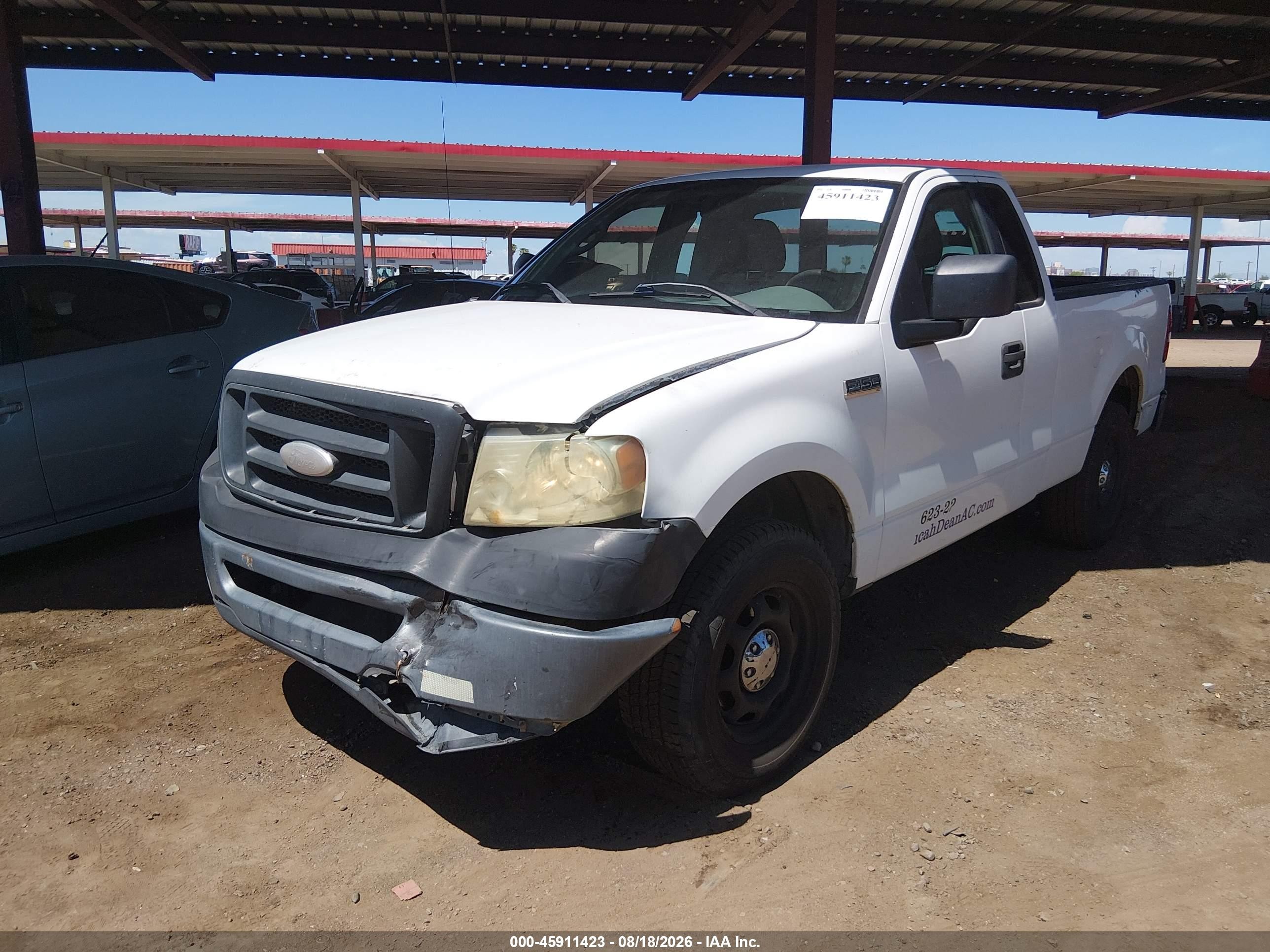 2006 Ford F-150 Stx/xl/xlt White vin: 1FTRF12276NB68403