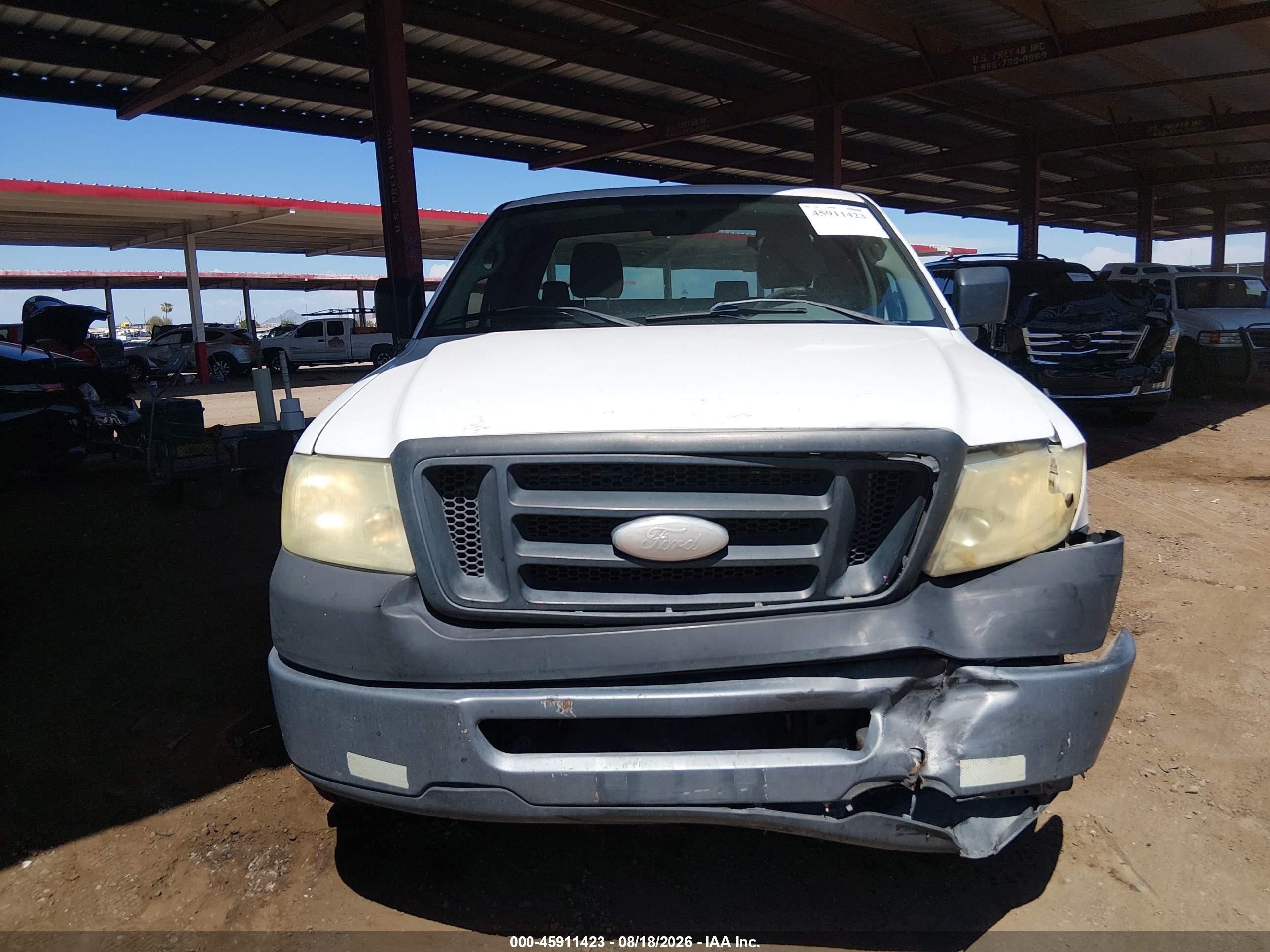 2006 Ford F-150 Stx/xl/xlt White vin: 1FTRF12276NB68403