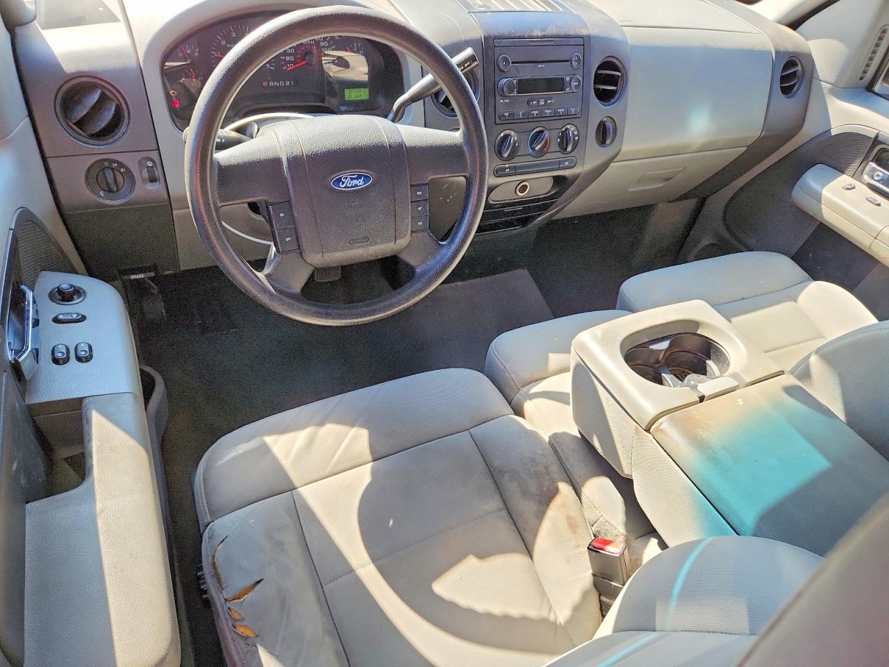 2007 Ford F150 Gray vin: 1FTRF12277KD46460