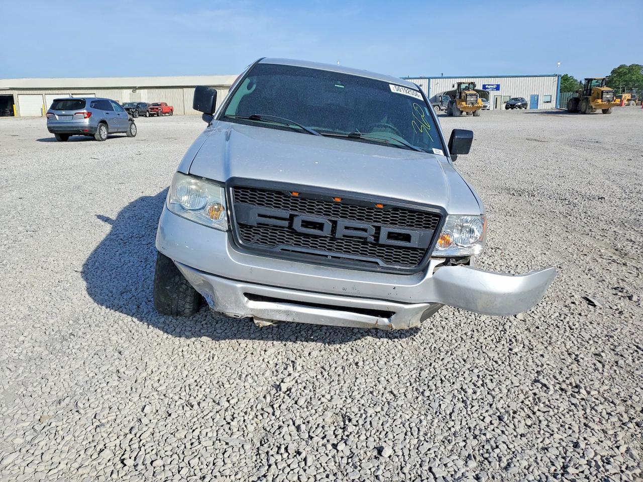2007 Ford F150 Silver vin: 1FTRF12277NA36338