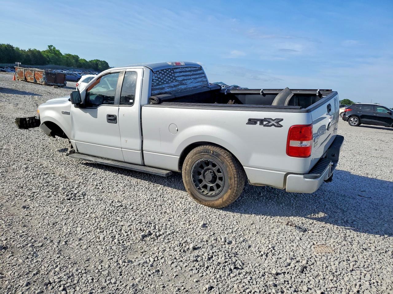 2007 Ford F150 Silver vin: 1FTRF12277NA36338