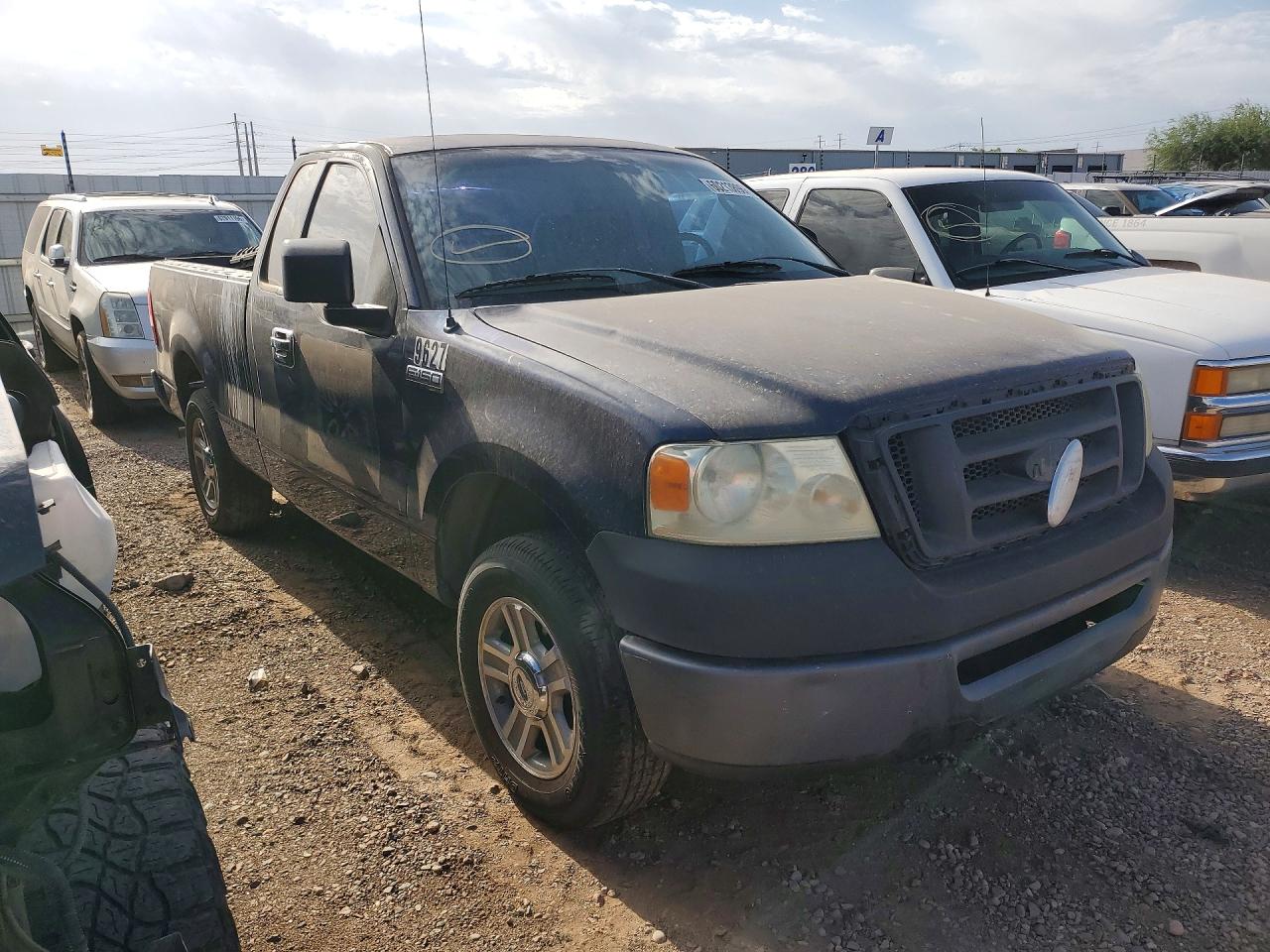 2007 Ford F150 Blue vin: 1FTRF12277NA88293