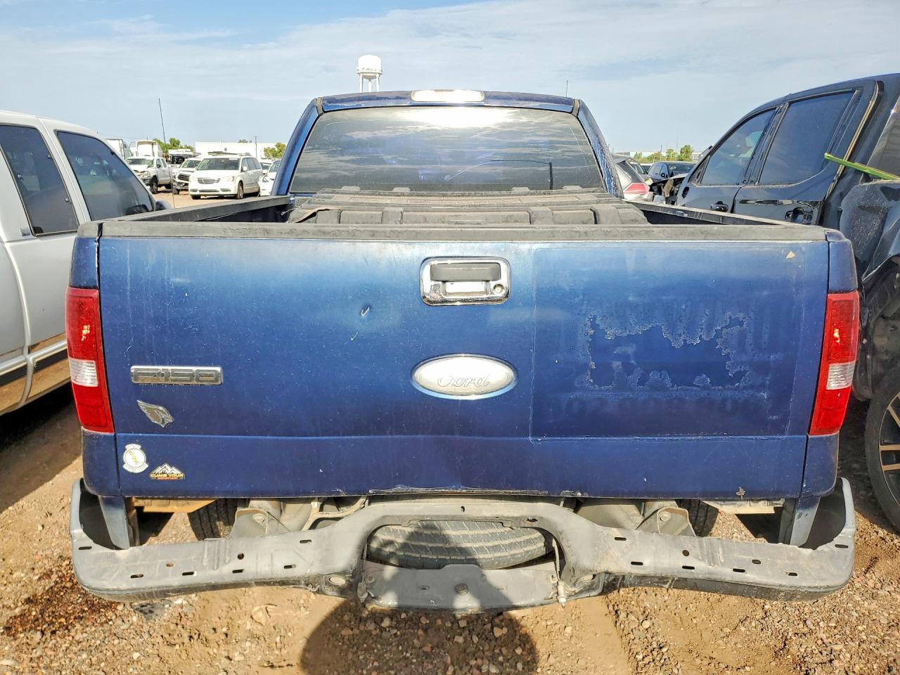 2007 Ford F150 Blue vin: 1FTRF12277NA88293