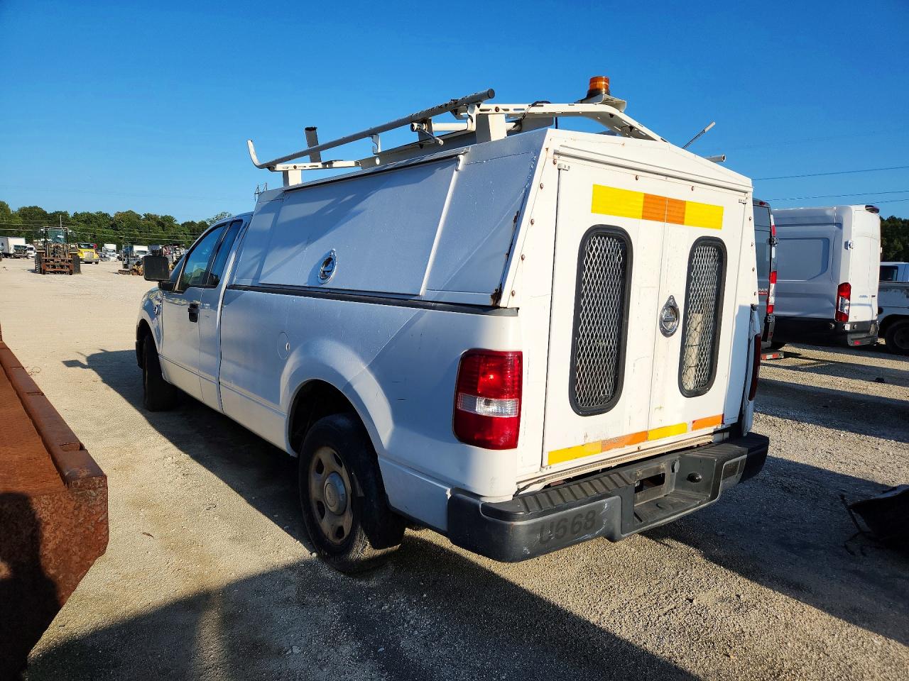 2008 Ford F150 Белый vin: 1FTRF12278KC88156