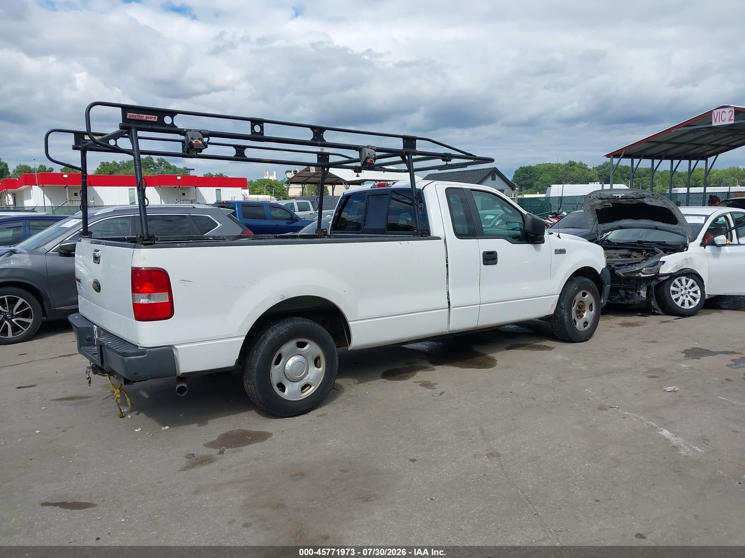 2008 Ford F-150 Stx/xl/xlt Белый vin: 1FTRF12278KD95479