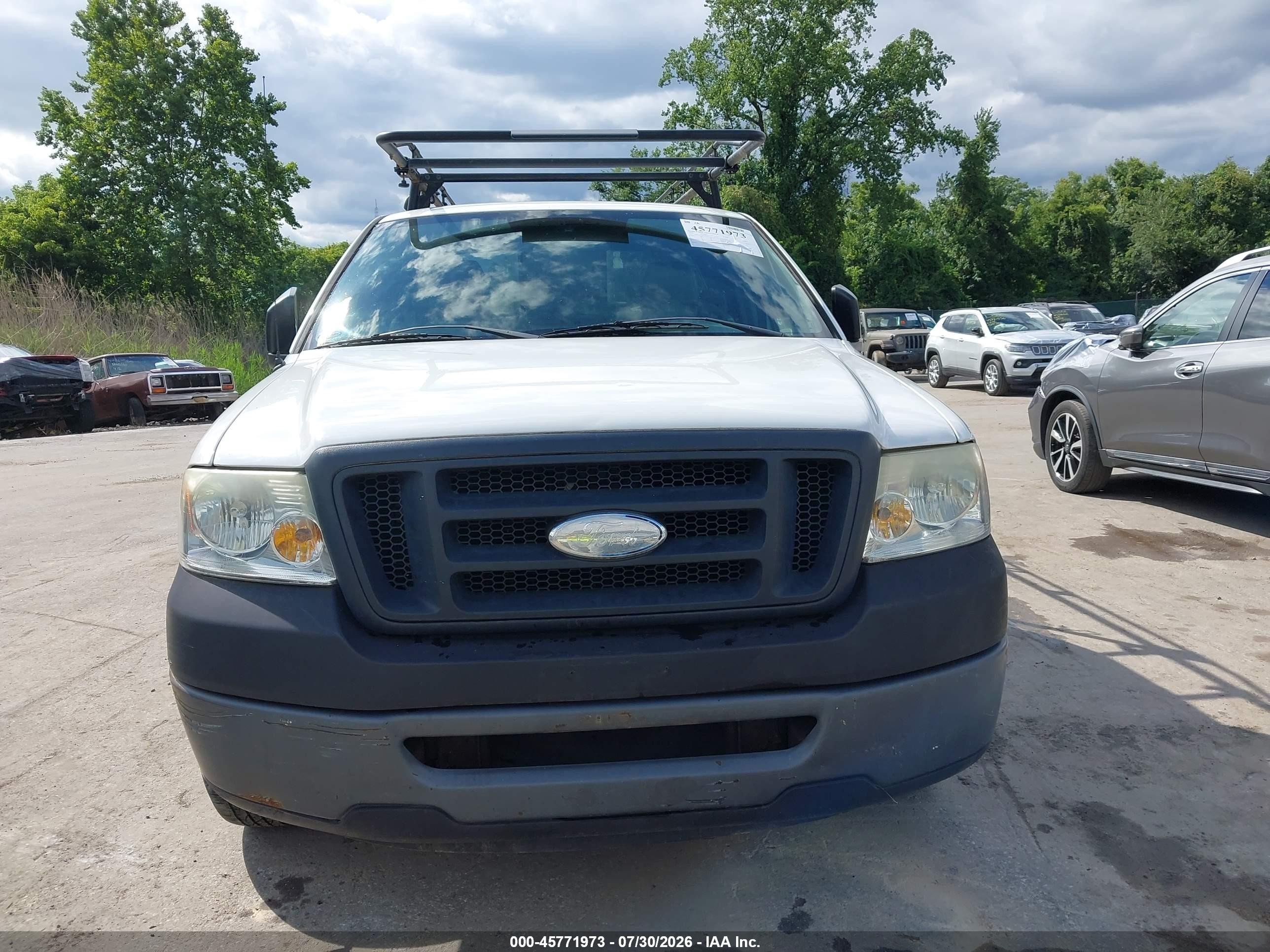2008 Ford F-150 Stx/xl/xlt Белый vin: 1FTRF12278KD95479