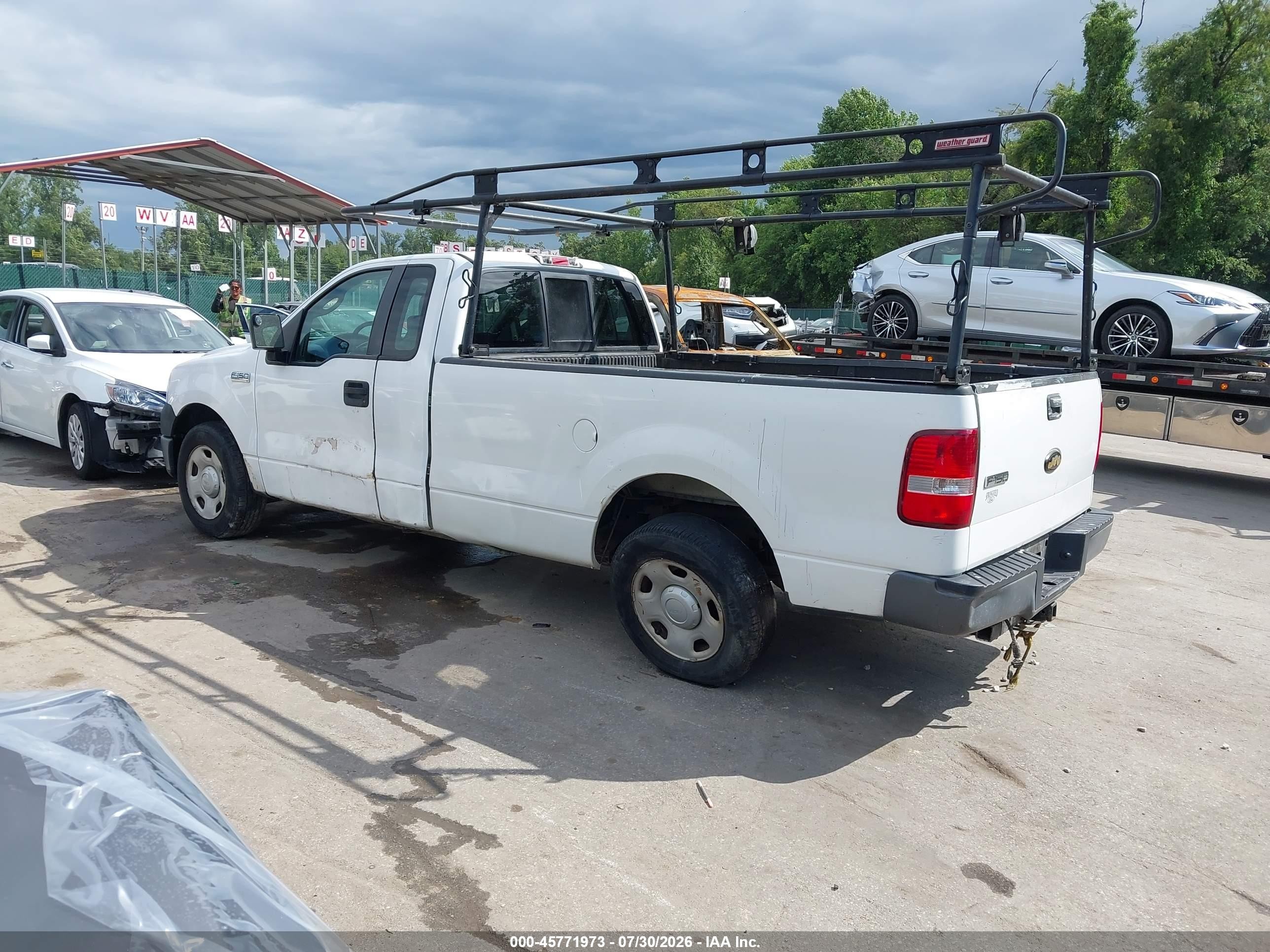 2008 Ford F-150 Stx/xl/xlt Белый vin: 1FTRF12278KD95479
