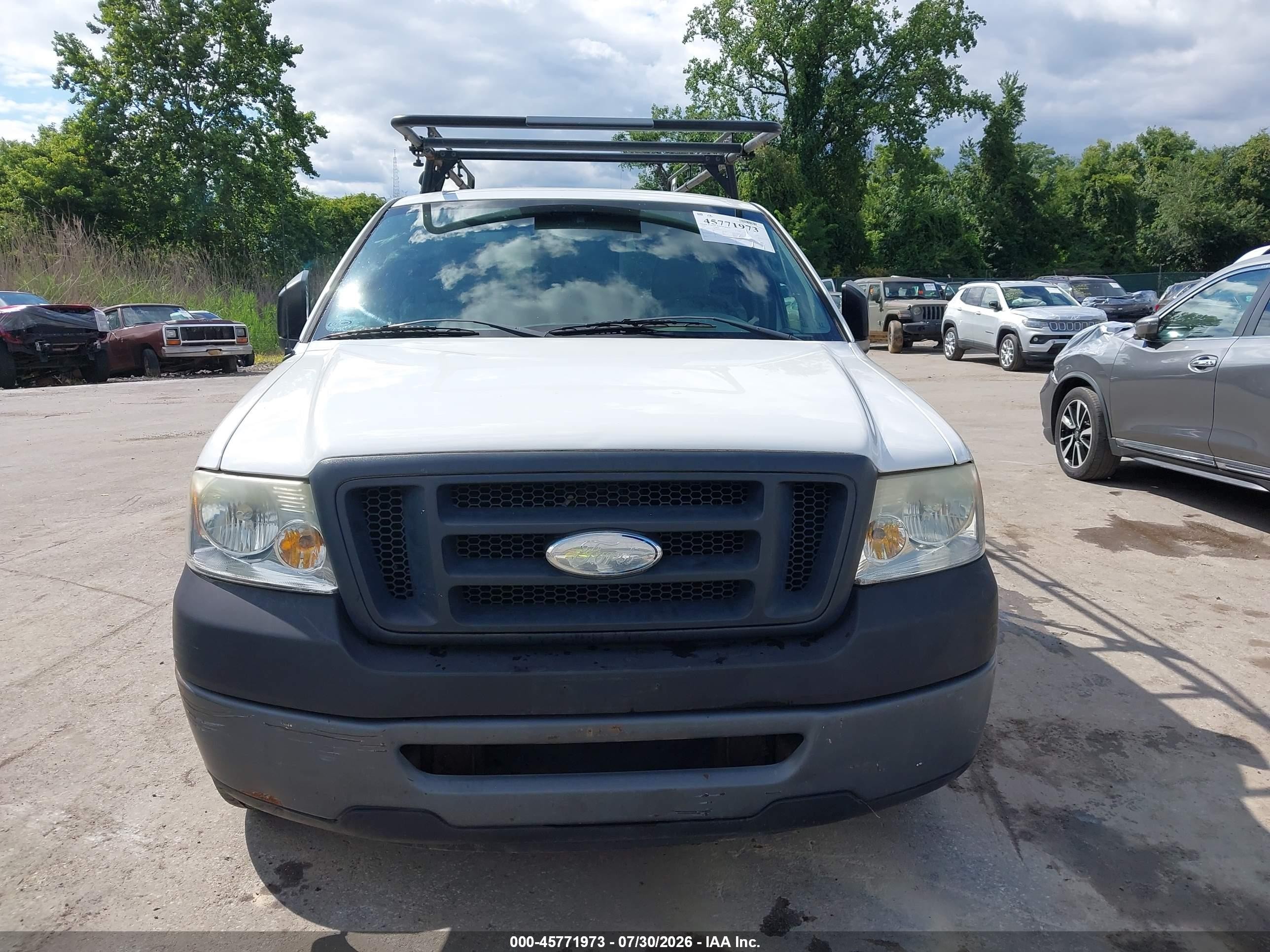 2008 Ford F-150 Stx/xl/xlt Белый vin: 1FTRF12278KD95479