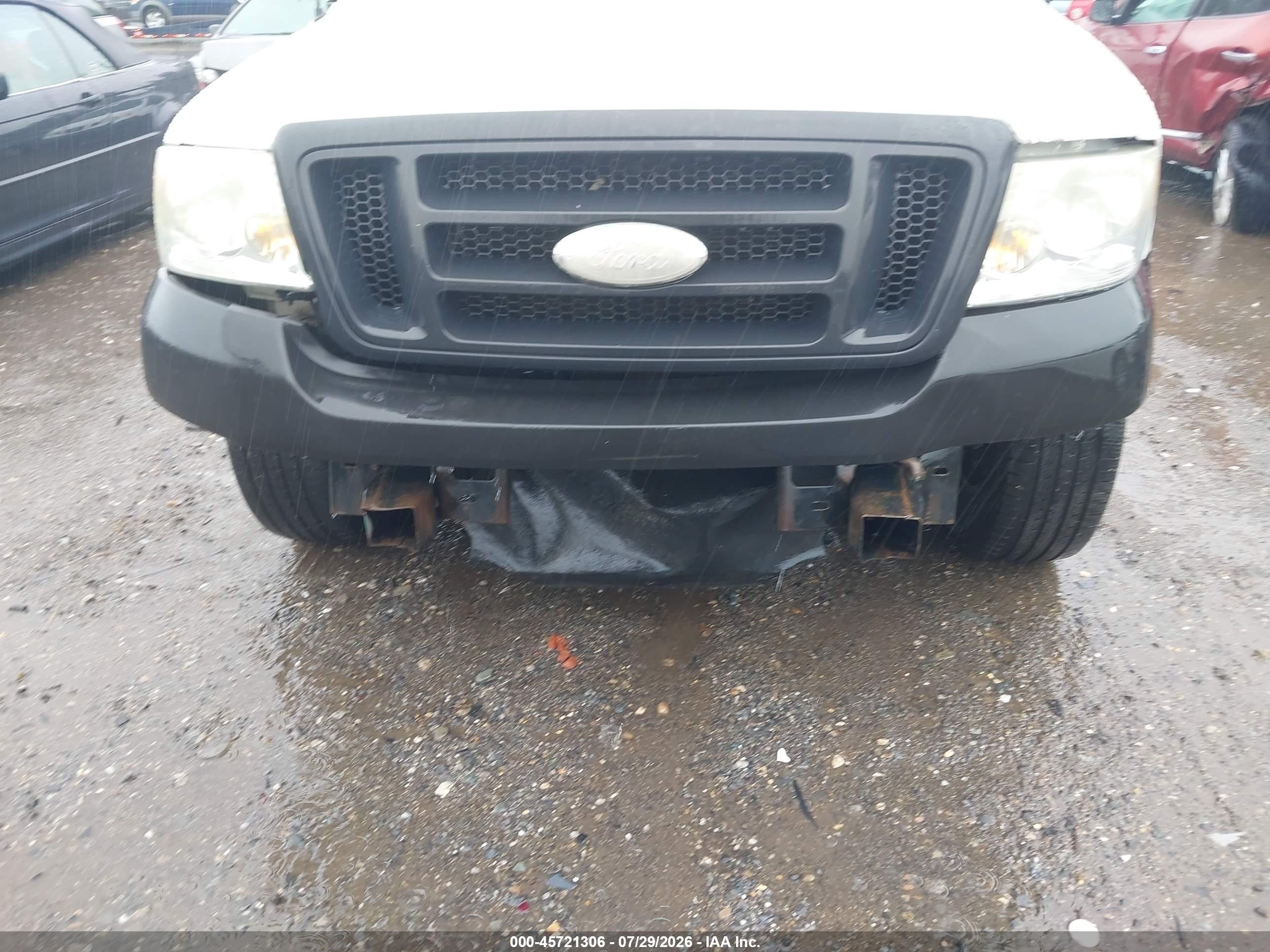 2008 Ford F-150 Stx/xl/xlt Silver vin: 1FTRF12278KE07534