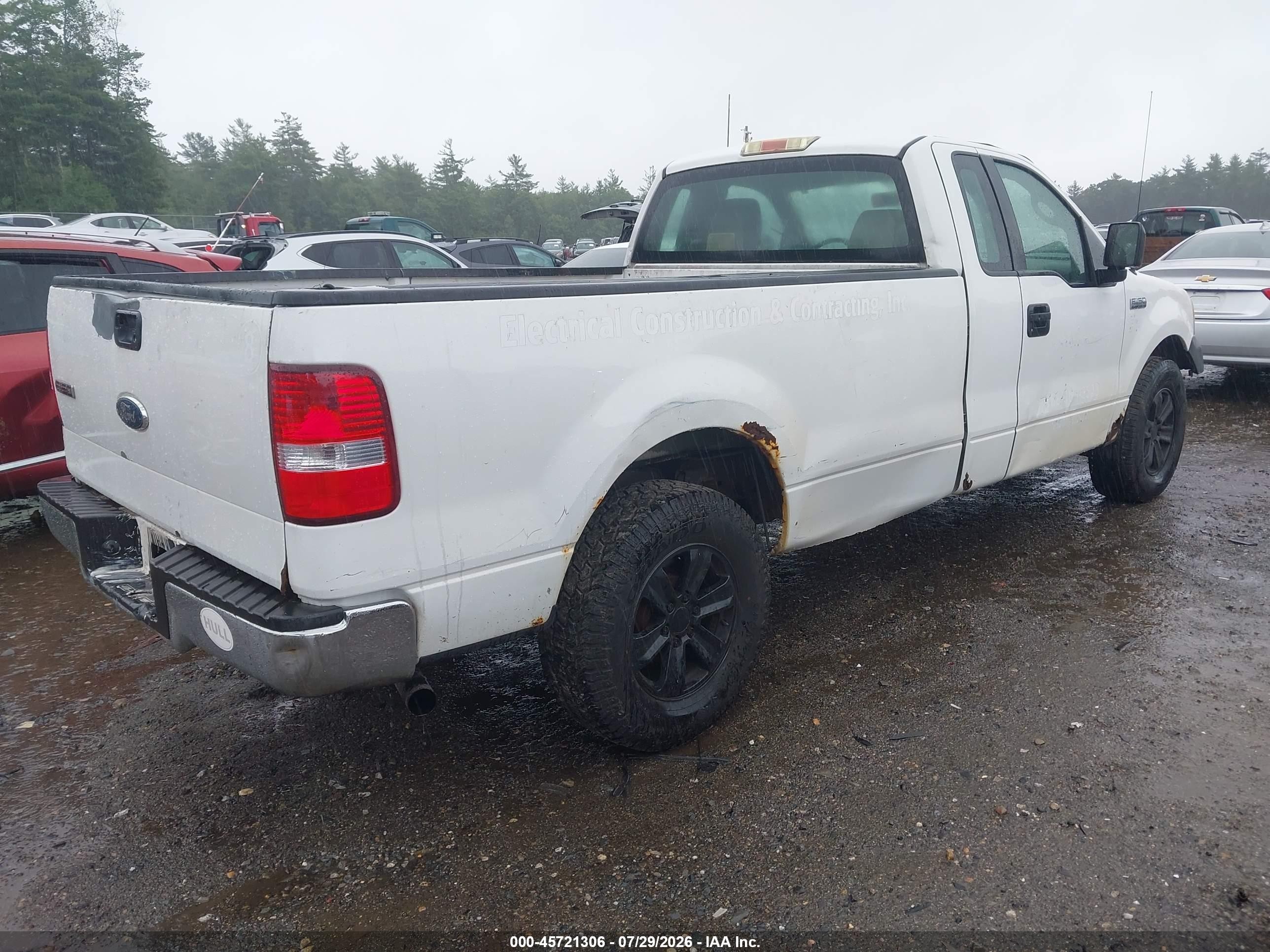 2008 Ford F-150 Stx/xl/xlt Silver vin: 1FTRF12278KE07534