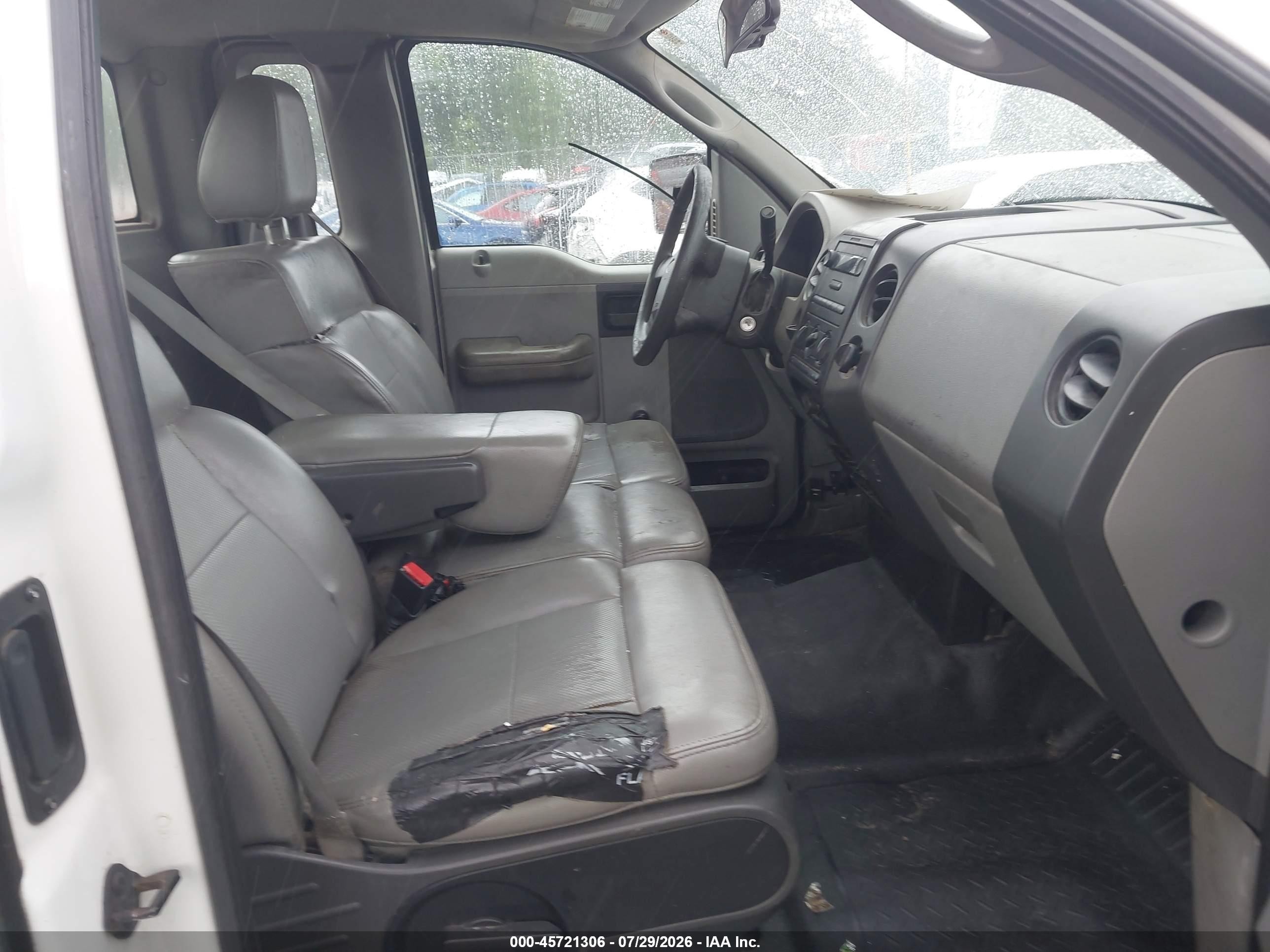 2008 Ford F-150 Stx/xl/xlt Silver vin: 1FTRF12278KE07534