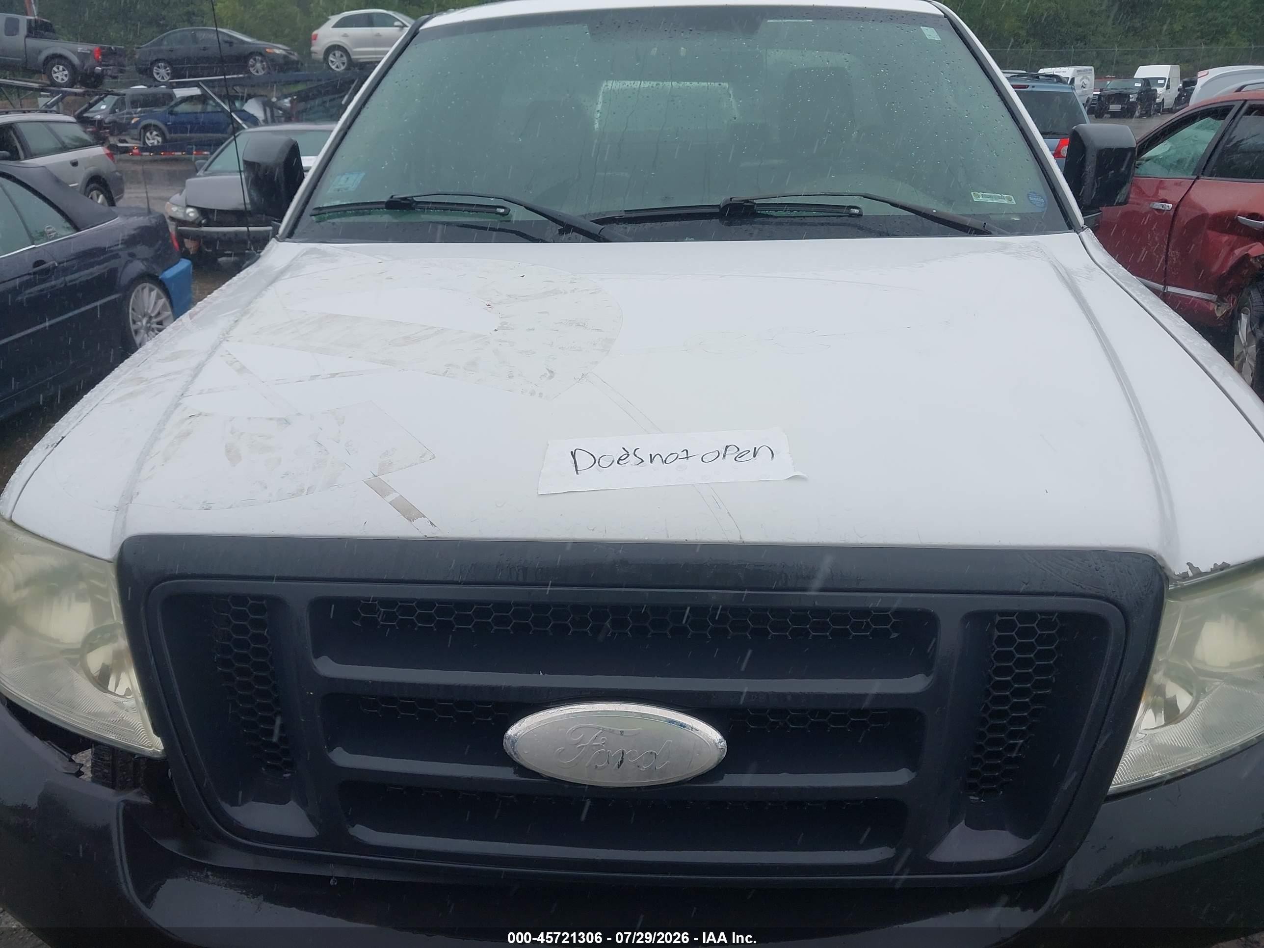 2008 Ford F-150 Stx/xl/xlt Silver vin: 1FTRF12278KE07534