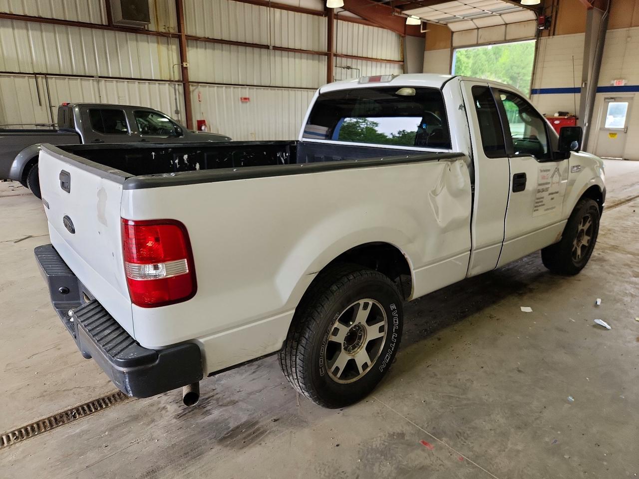 2008 Ford F150 White vin: 1FTRF12278KE93878