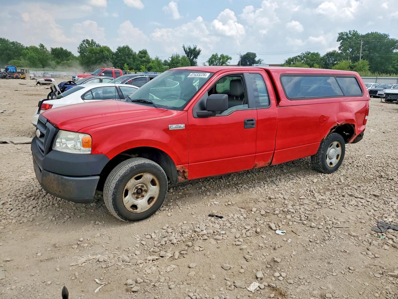 2008 Ford F150 Red vin: 1FTRF12278KF03048