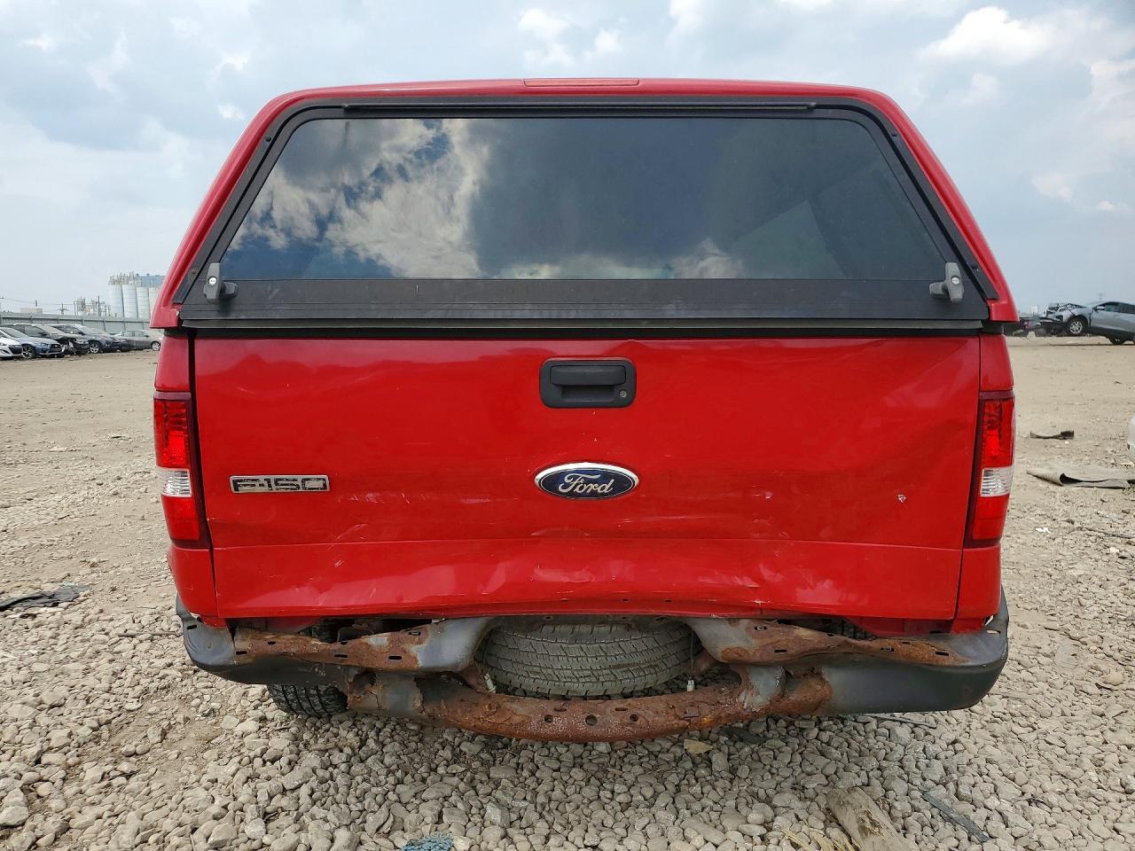 2008 Ford F150 Red vin: 1FTRF12278KF03048