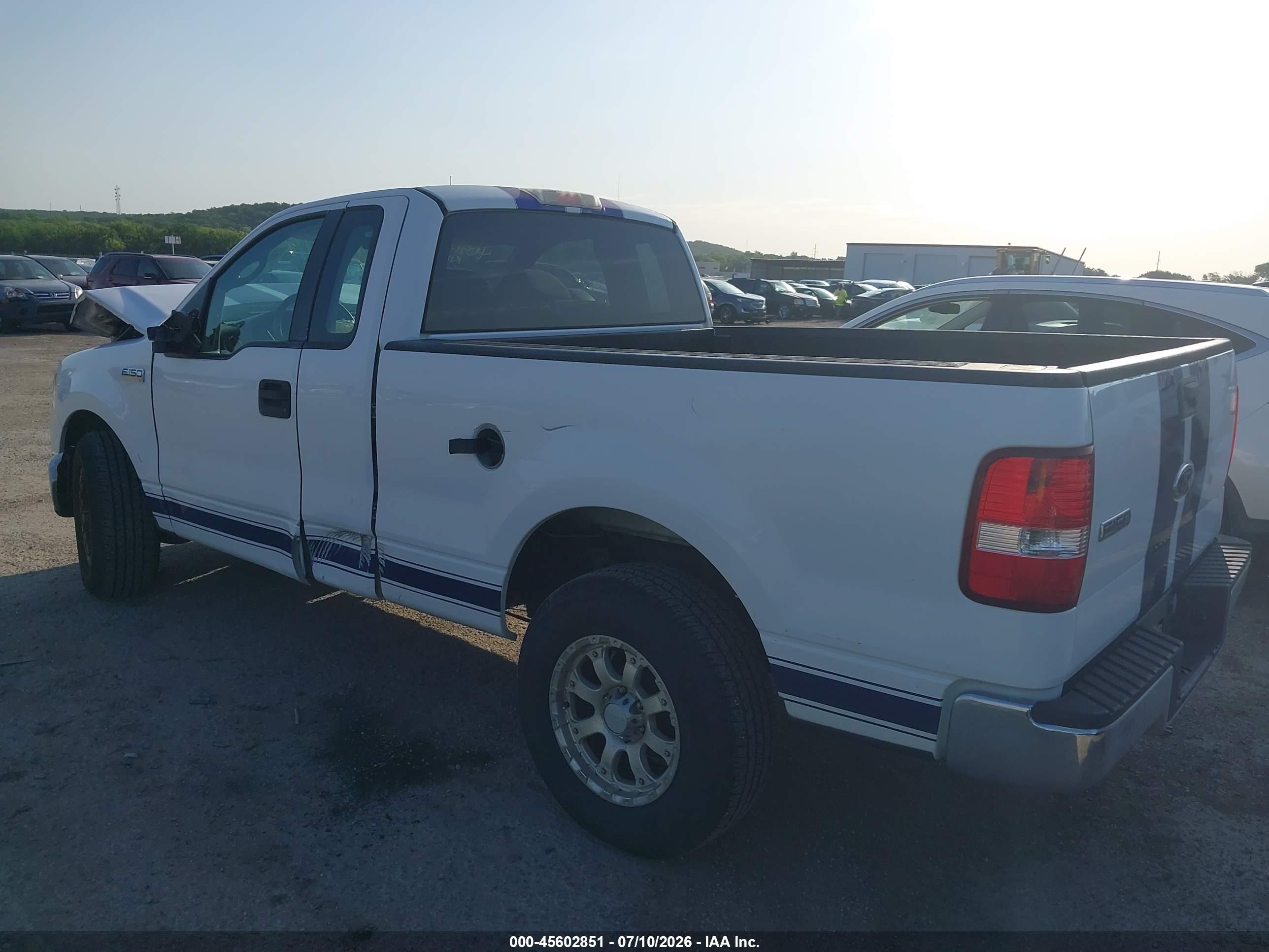 2005 Ford F-150 Stx/xl/xlt White vin: 1FTRF12285NA81088