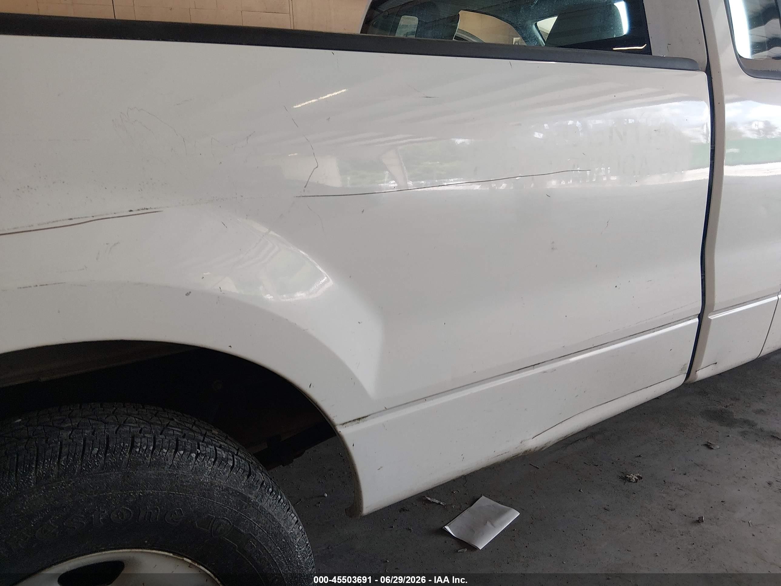 2006 Ford F-150 Stx/xl/xlt White vin: 1FTRF12286KB37145