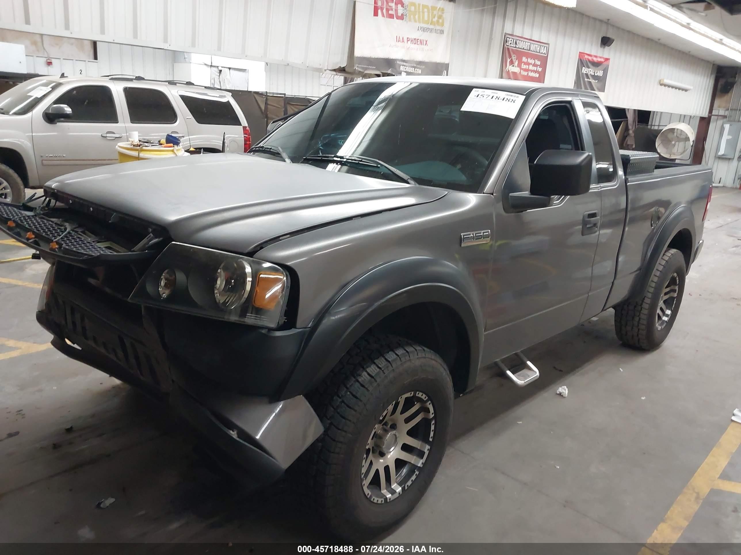 2006 Ford F-150 Stx/xl/xlt Серый vin: 1FTRF12286NA16730