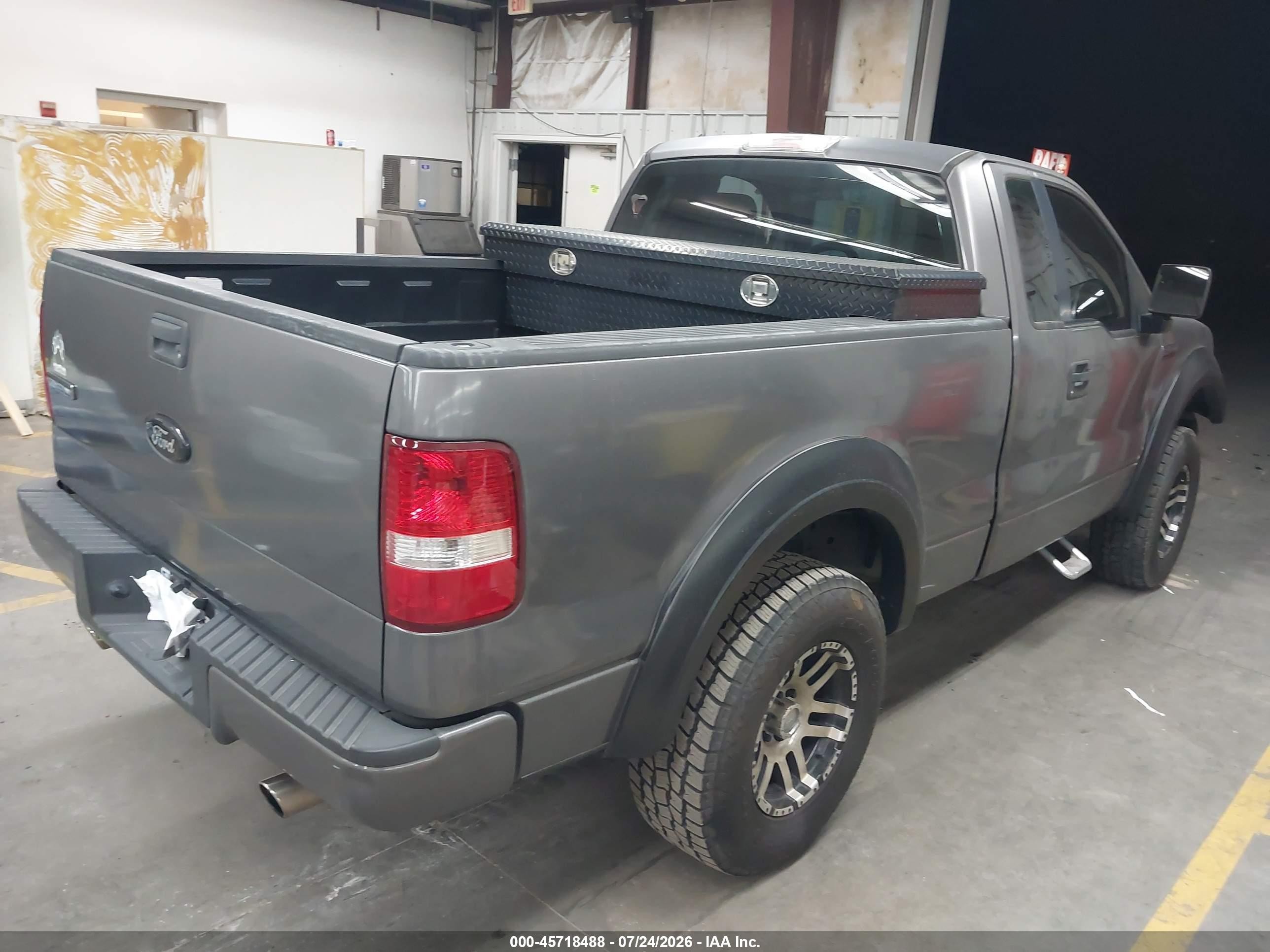 2006 Ford F-150 Stx/xl/xlt Серый vin: 1FTRF12286NA16730