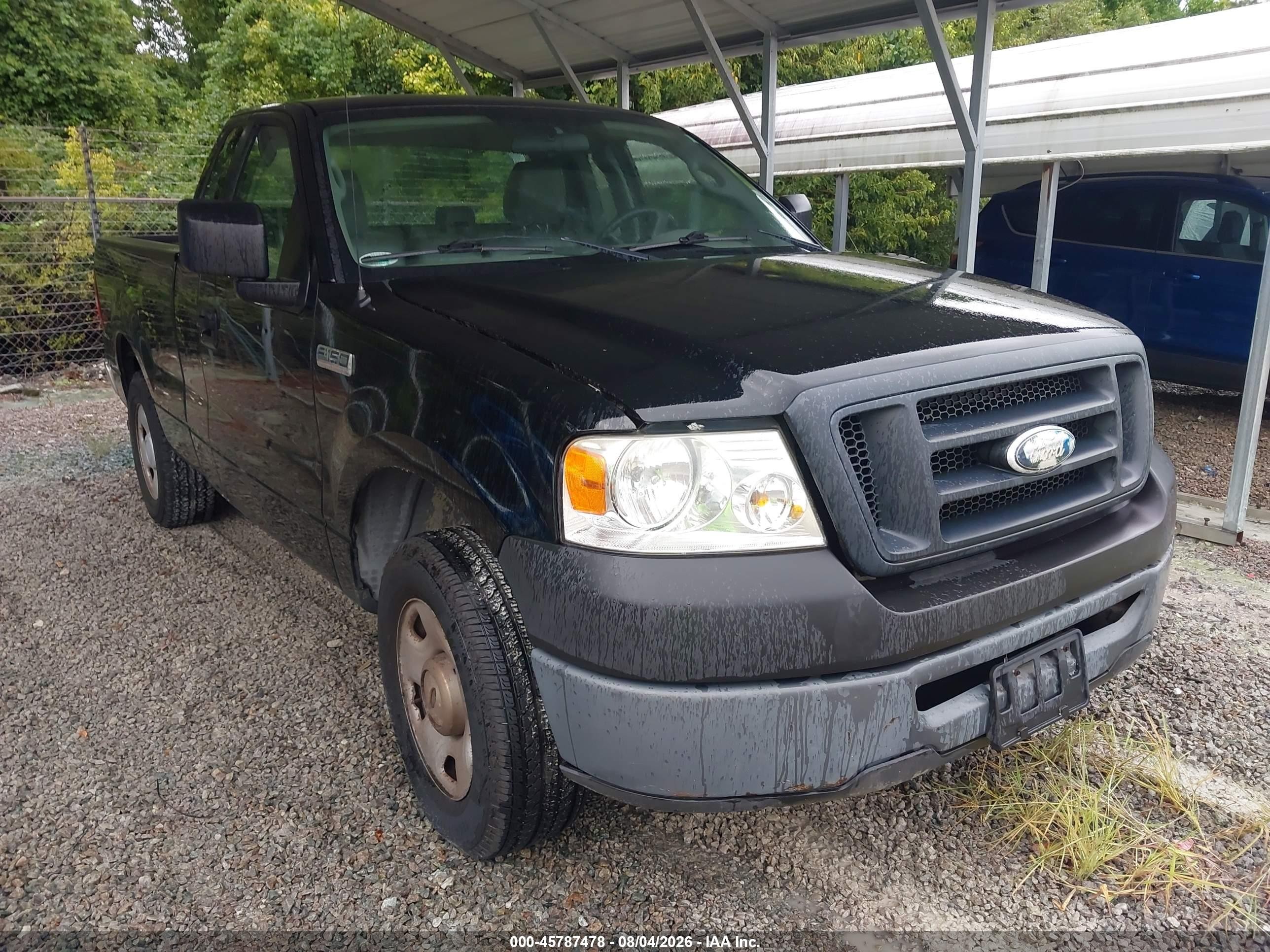 2006 Ford F-150 Stx/xl/xlt Black vin: 1FTRF12286NA21636