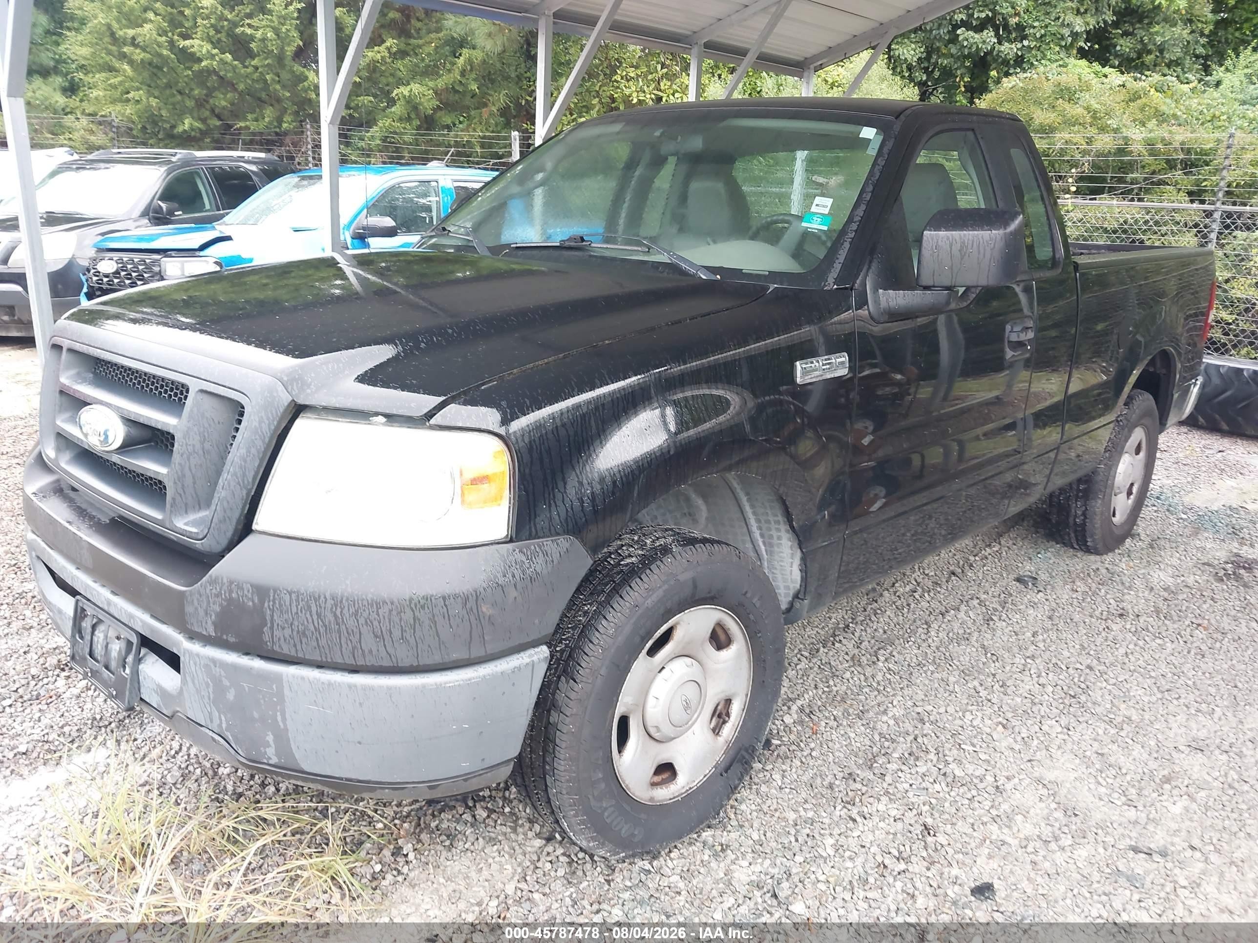 2006 Ford F-150 Stx/xl/xlt Black vin: 1FTRF12286NA21636