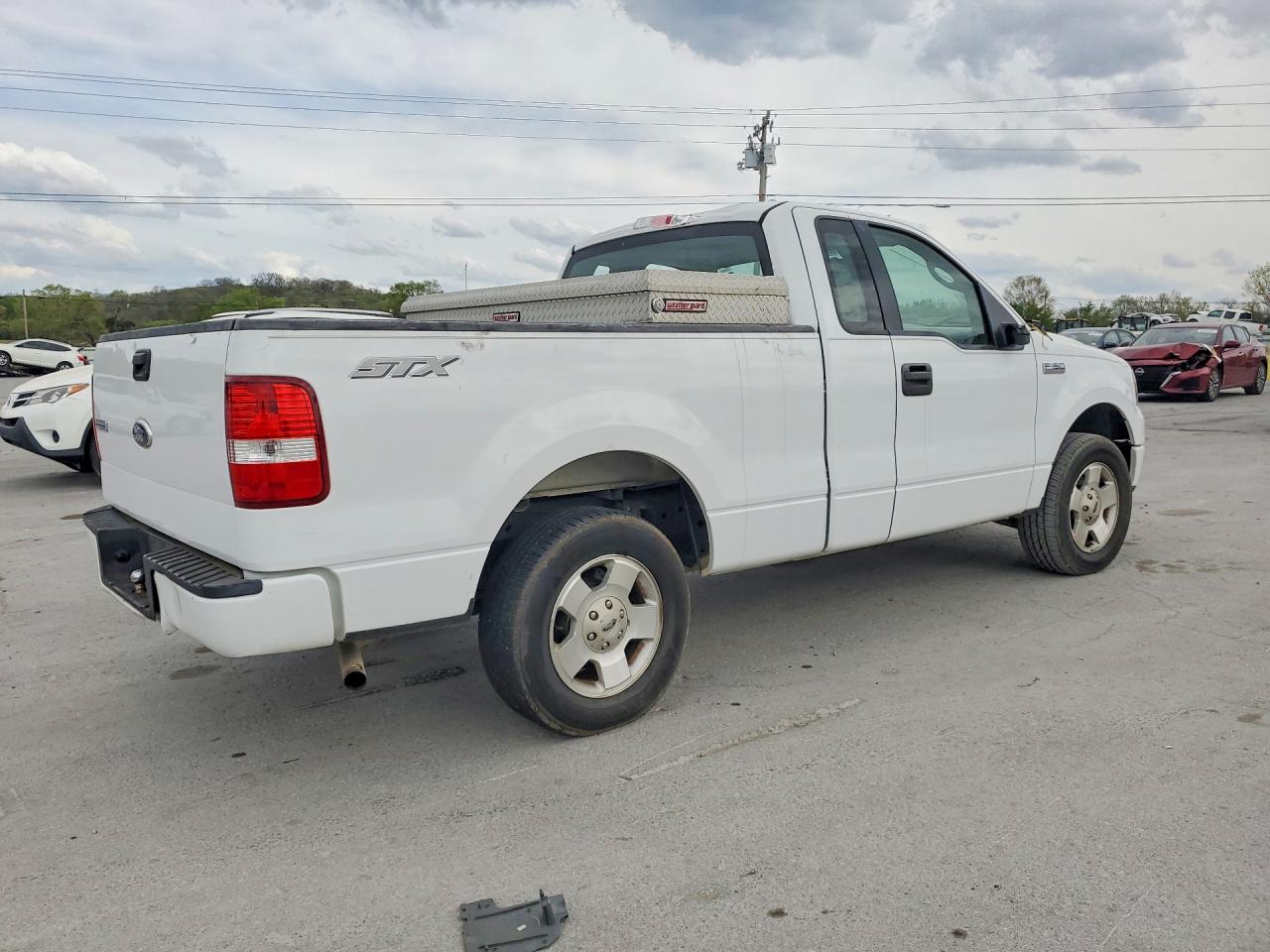 2006 Ford F150 White vin: 1FTRF12286NA82243