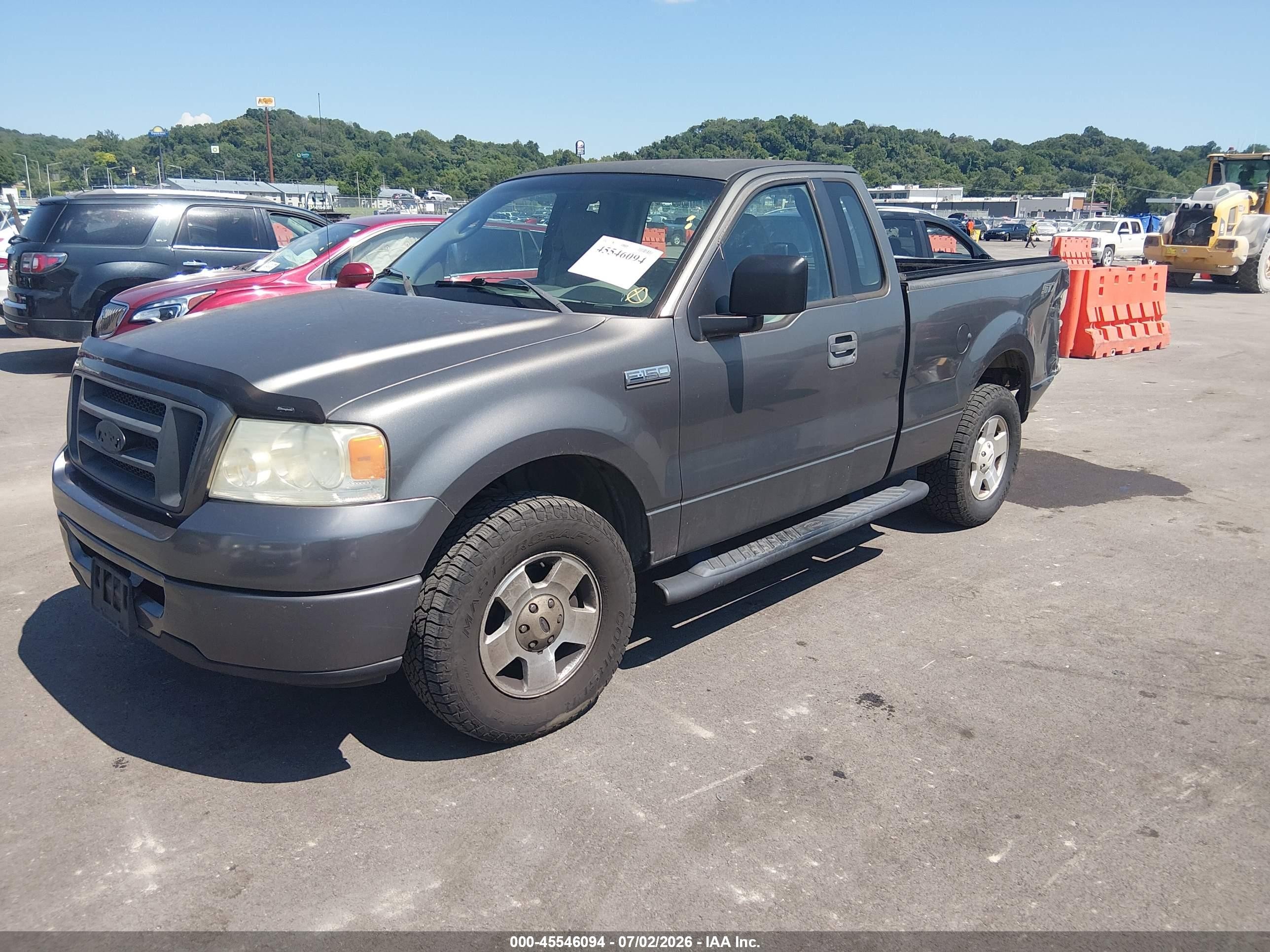2006 Ford F-150 Stx/xl/xlt Silver vin: 1FTRF12286NB42943