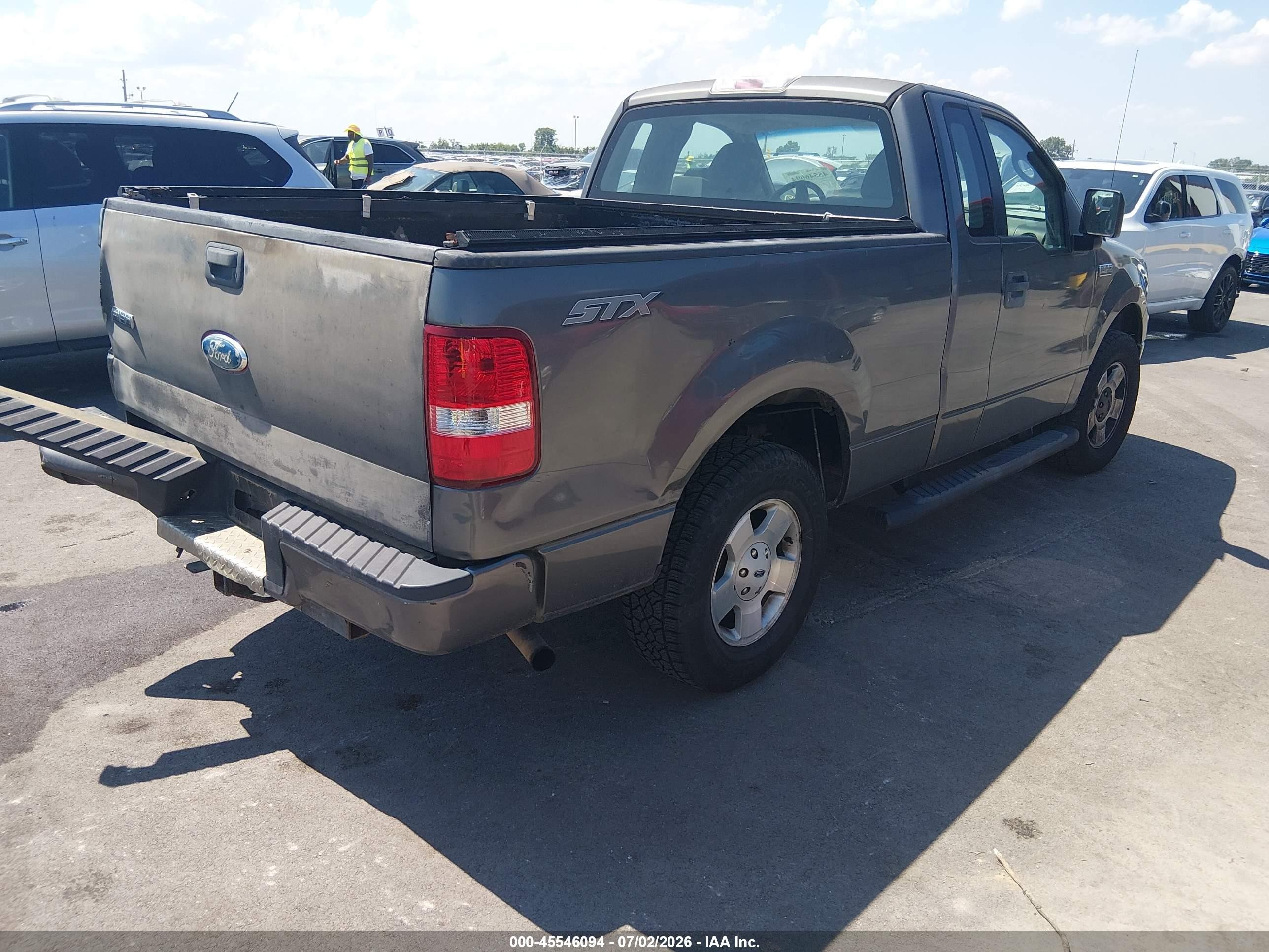 2006 Ford F-150 Stx/xl/xlt Silver vin: 1FTRF12286NB42943