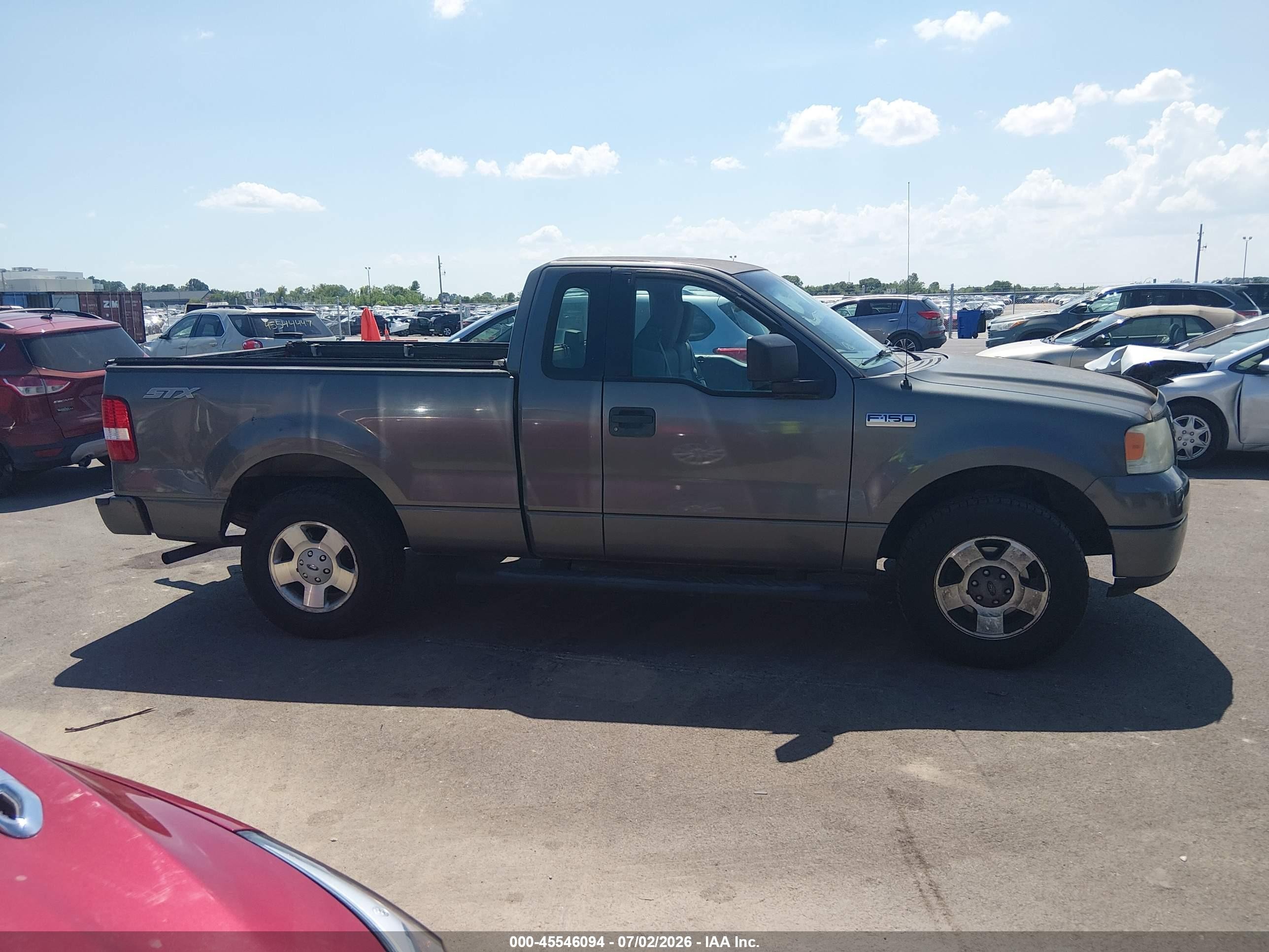 2006 Ford F-150 Stx/xl/xlt Silver vin: 1FTRF12286NB42943