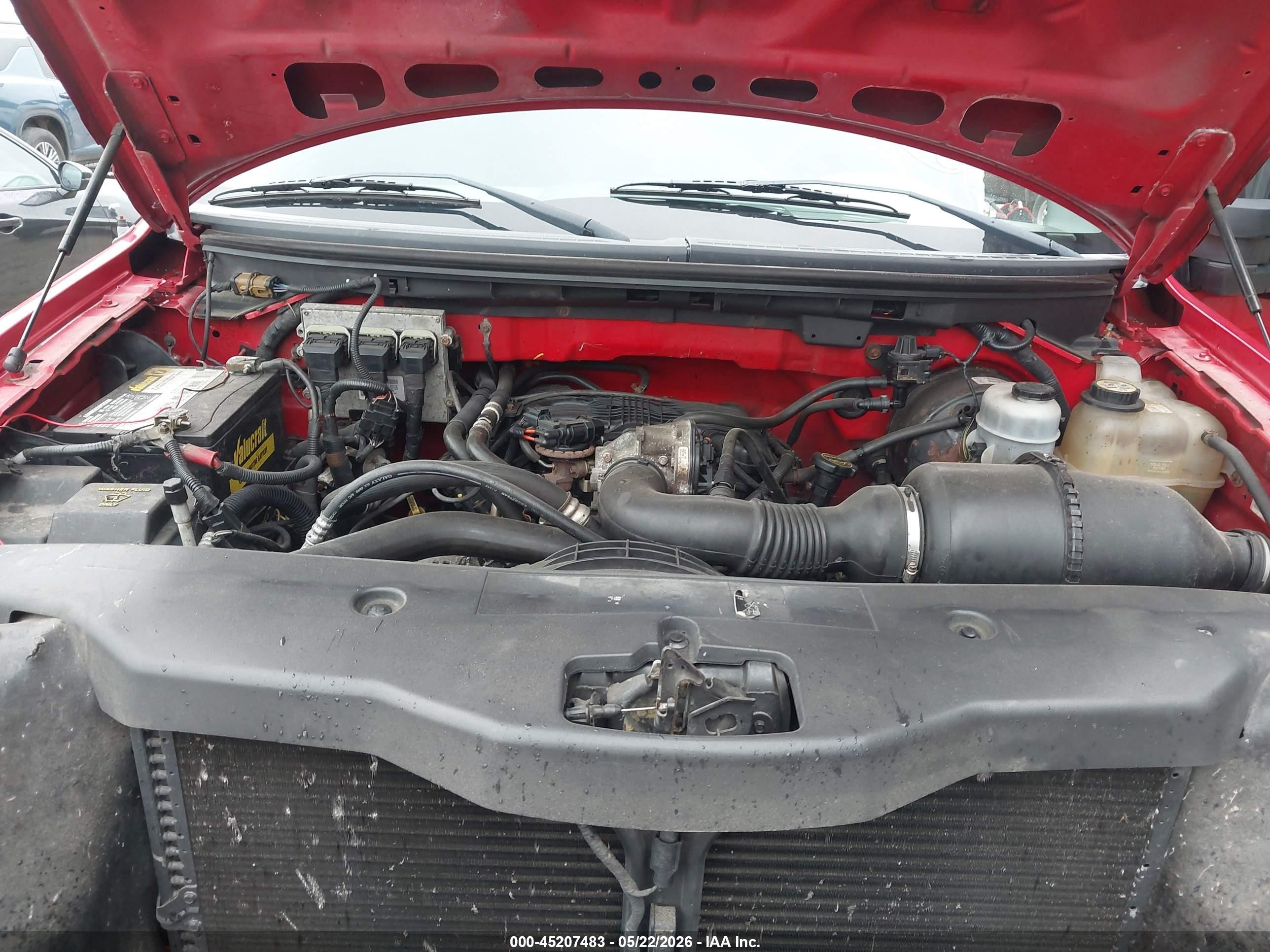 2006 Ford F-150 Stx/xl/xlt Red vin: 1FTRF12286NB46569