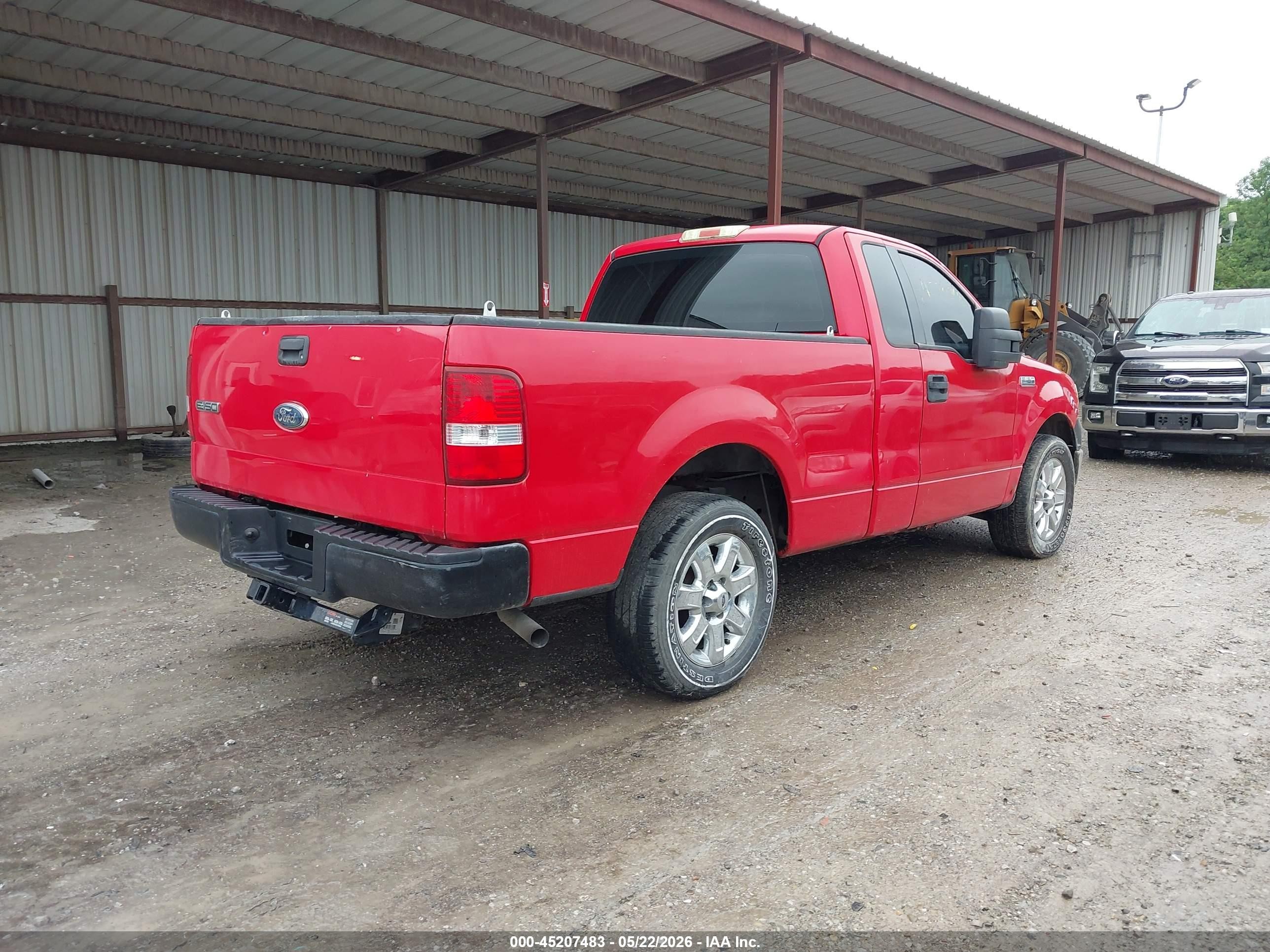 2006 Ford F-150 Stx/xl/xlt Red vin: 1FTRF12286NB46569