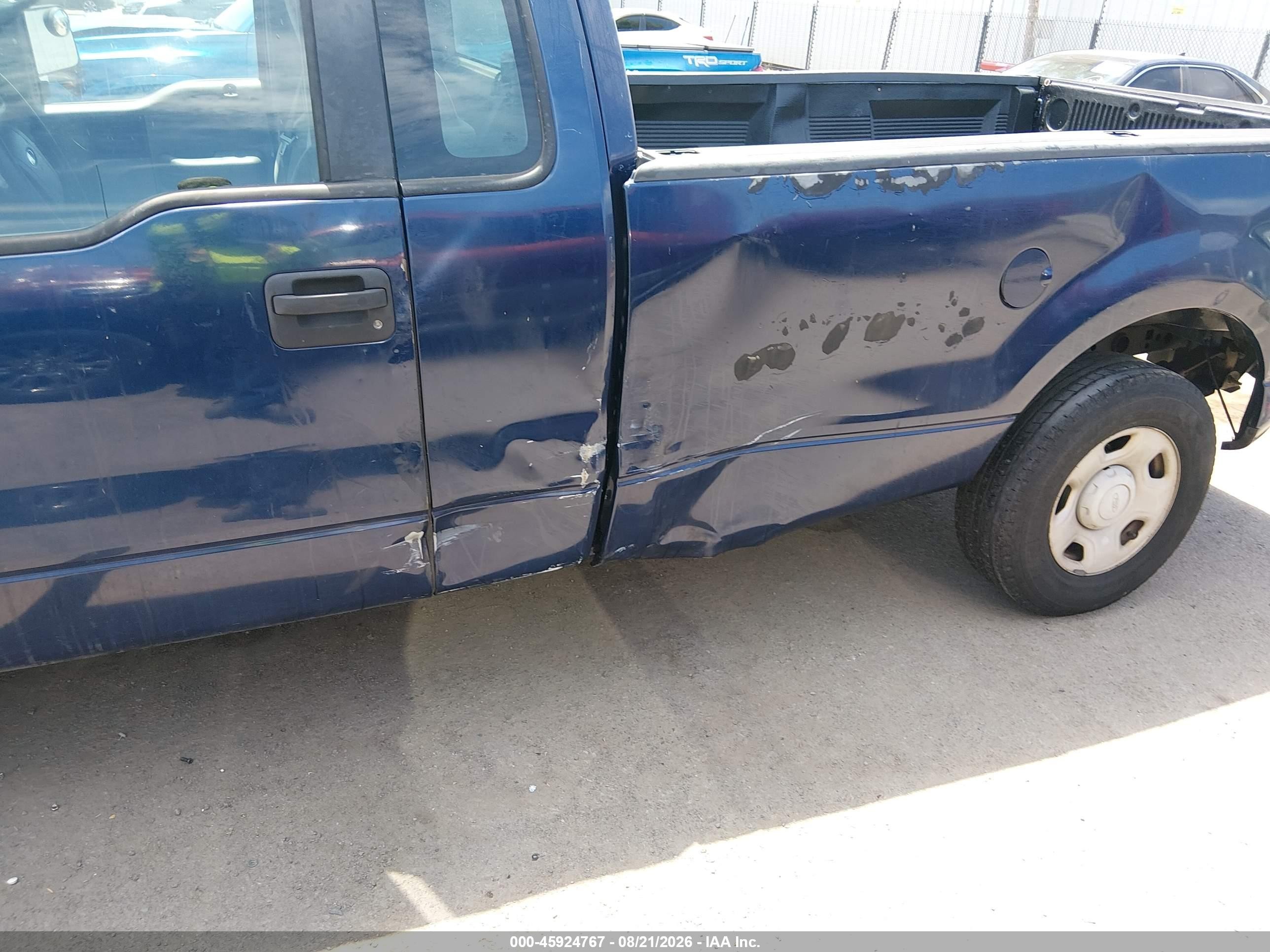 2007 Ford F-150 Stx/xl/xlt Dark Blue vin: 1FTRF12287KA94945