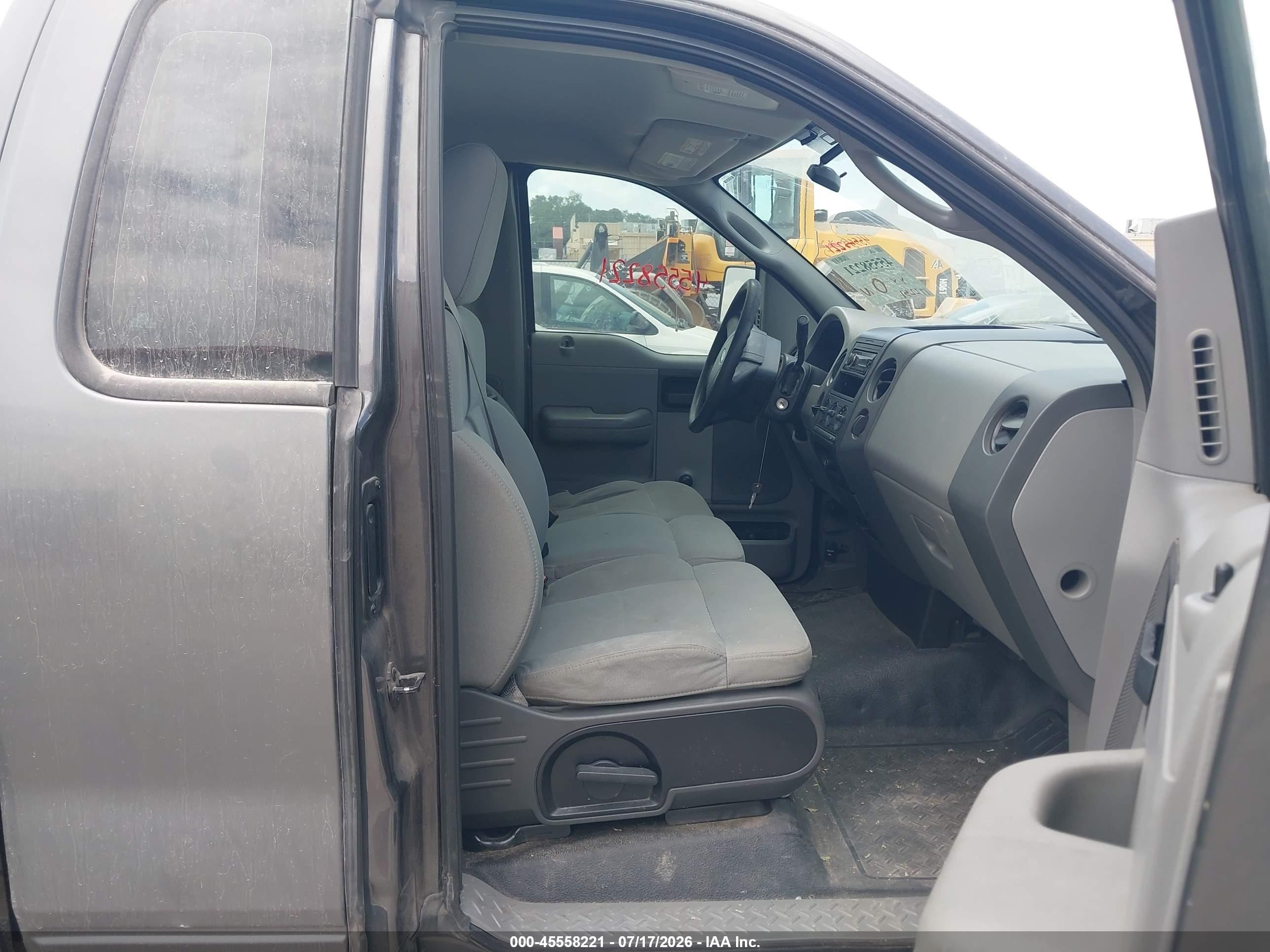 2007 Ford F-150 Stx/xl/xlt Gray vin: 1FTRF12287NA17331