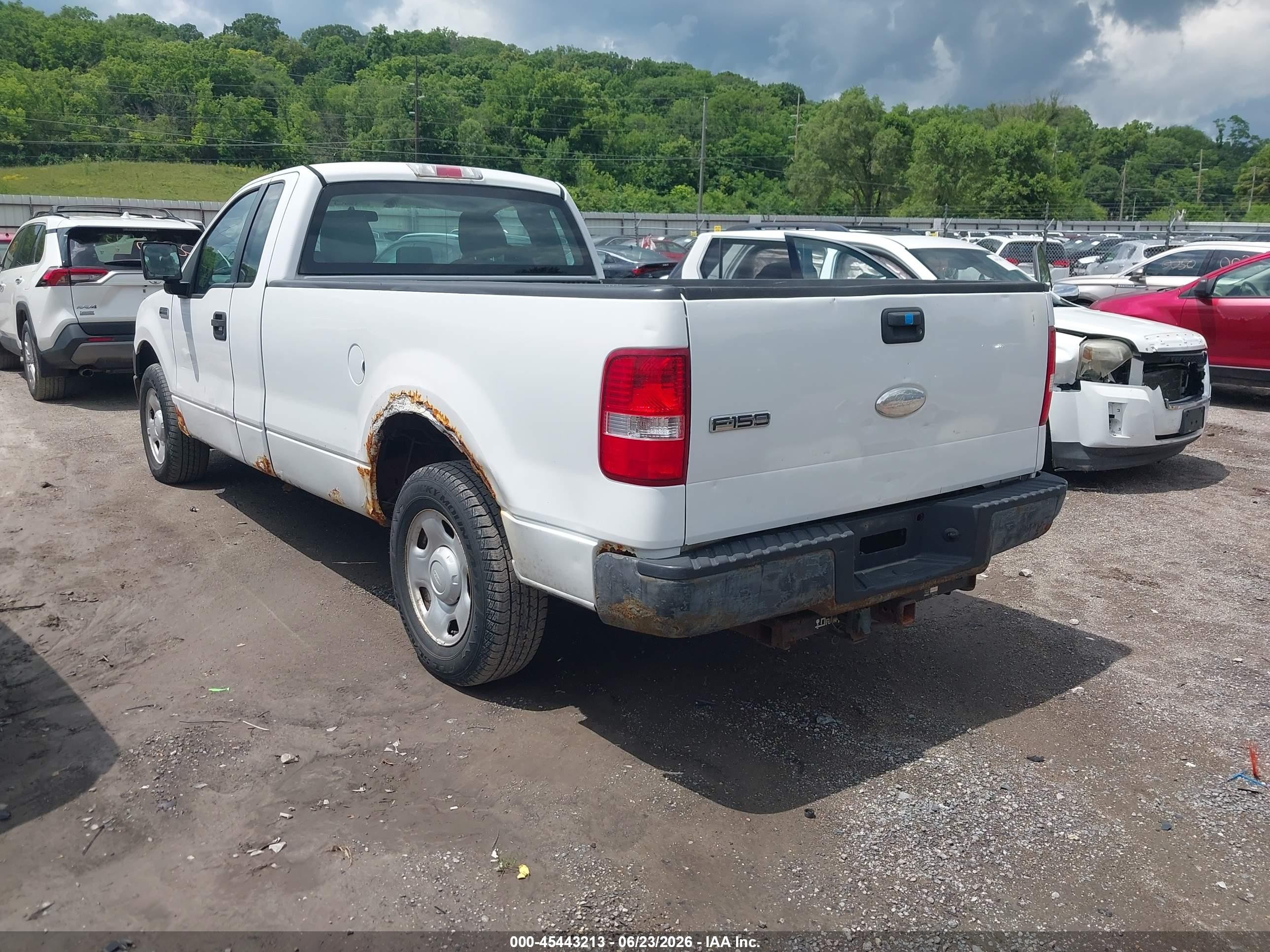 2007 Ford F-150 Stx/xl/xlt Белый vin: 1FTRF12287NA25865
