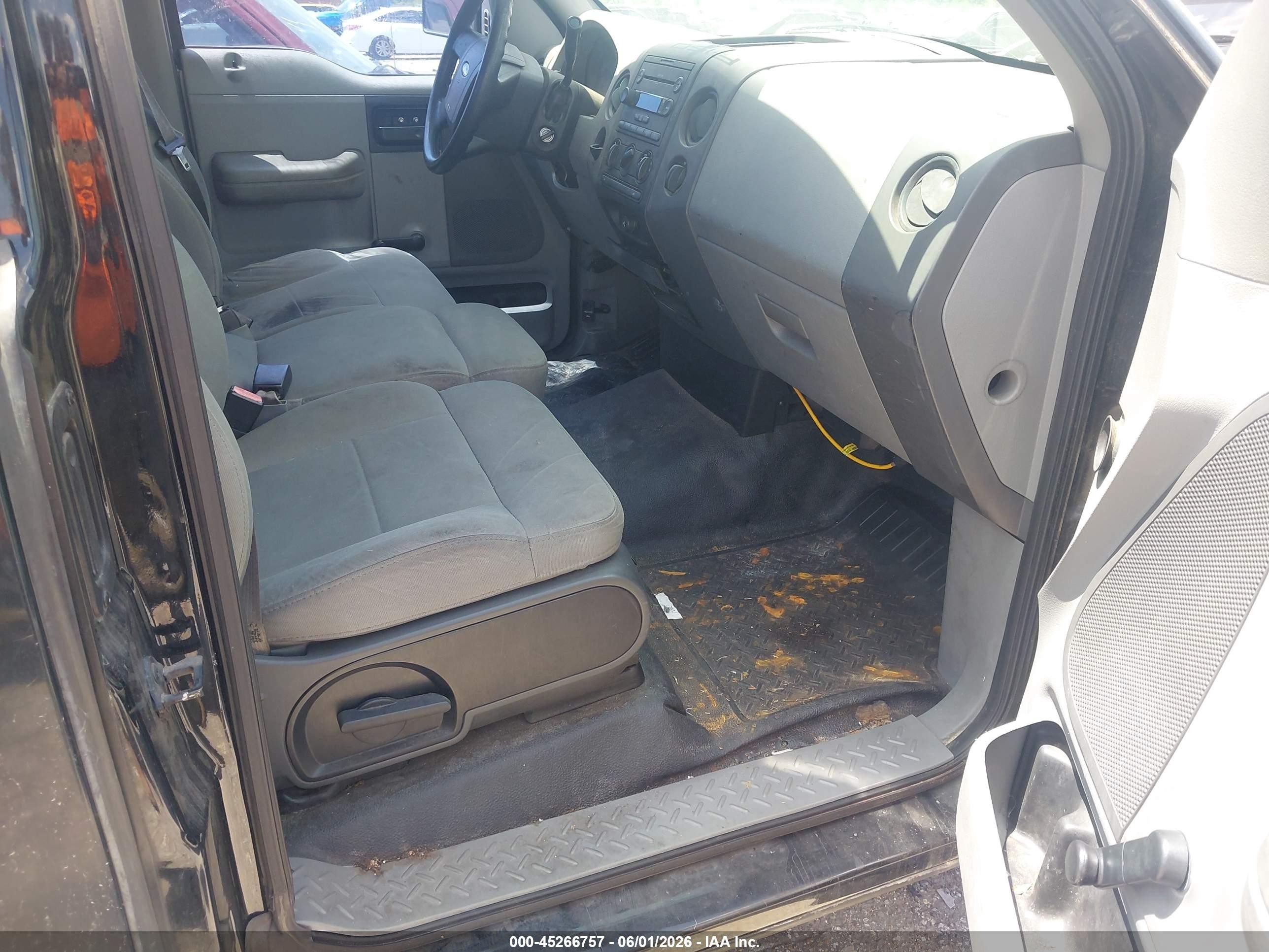 2007 Ford F-150 Stx/xl/xlt Black vin: 1FTRF12287NA87573