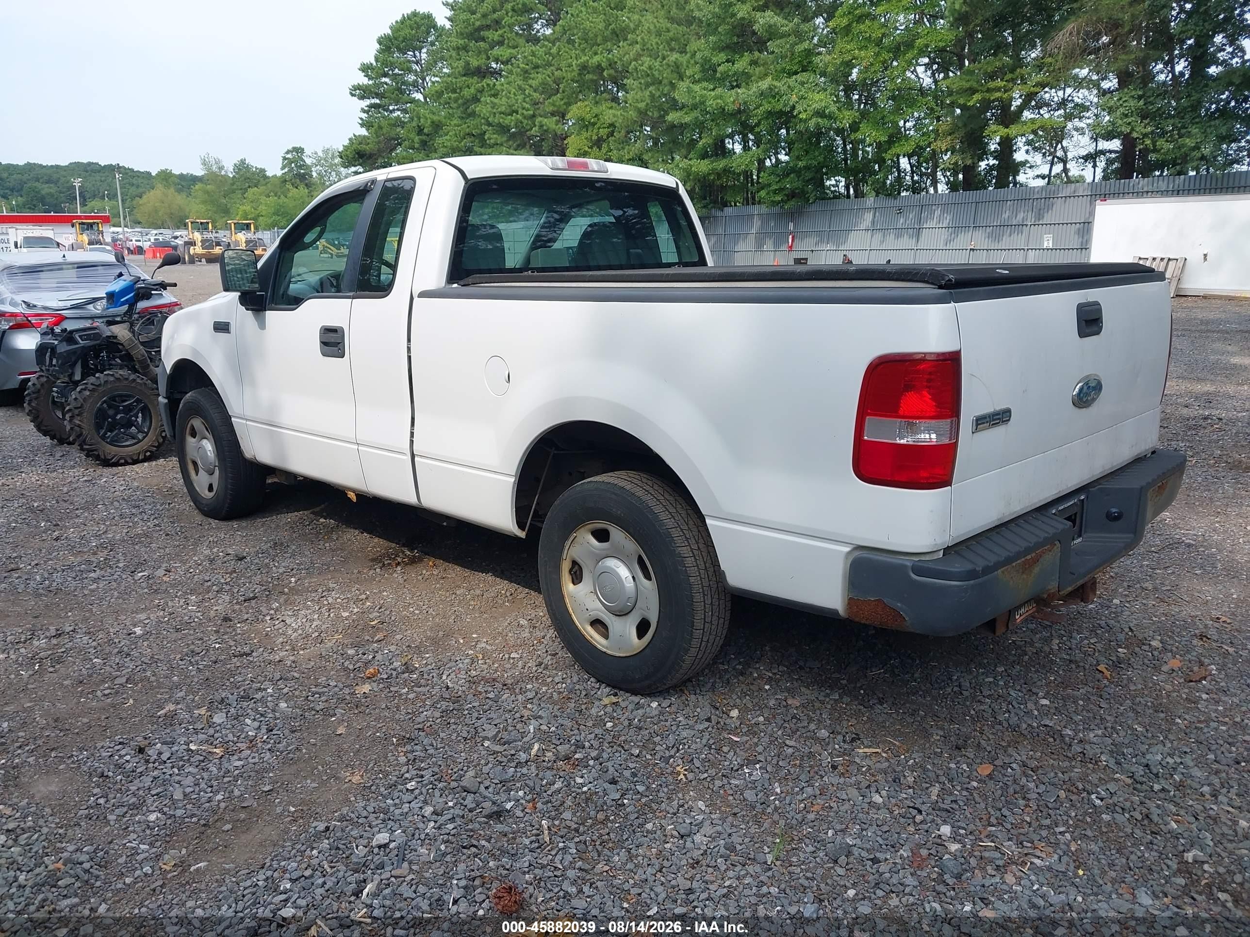 2008 Ford F150   Белый vin: 1FTRF12288KB48083
