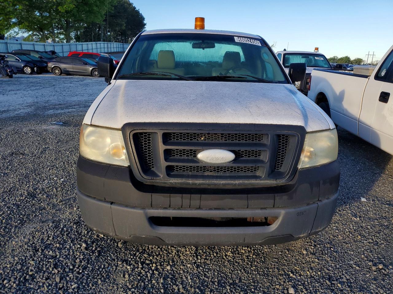 2008 Ford F150 Xl White vin: 1FTRF12288KB80631