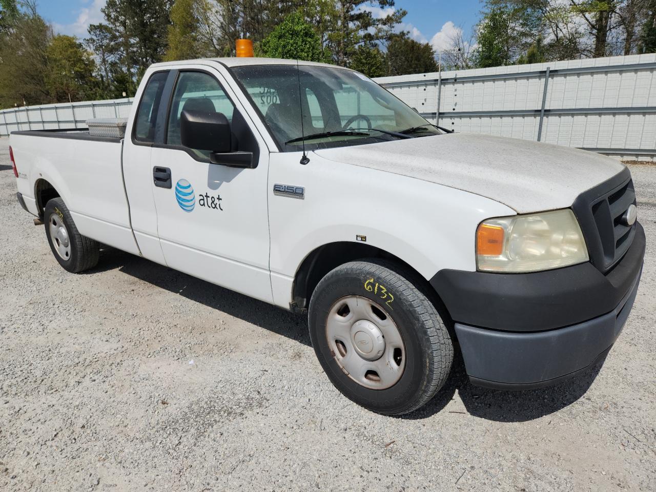 2008 Ford F150 Xl White vin: 1FTRF12288KB80631 Damage: Overall Vehicle, De-Identify, Removal Required