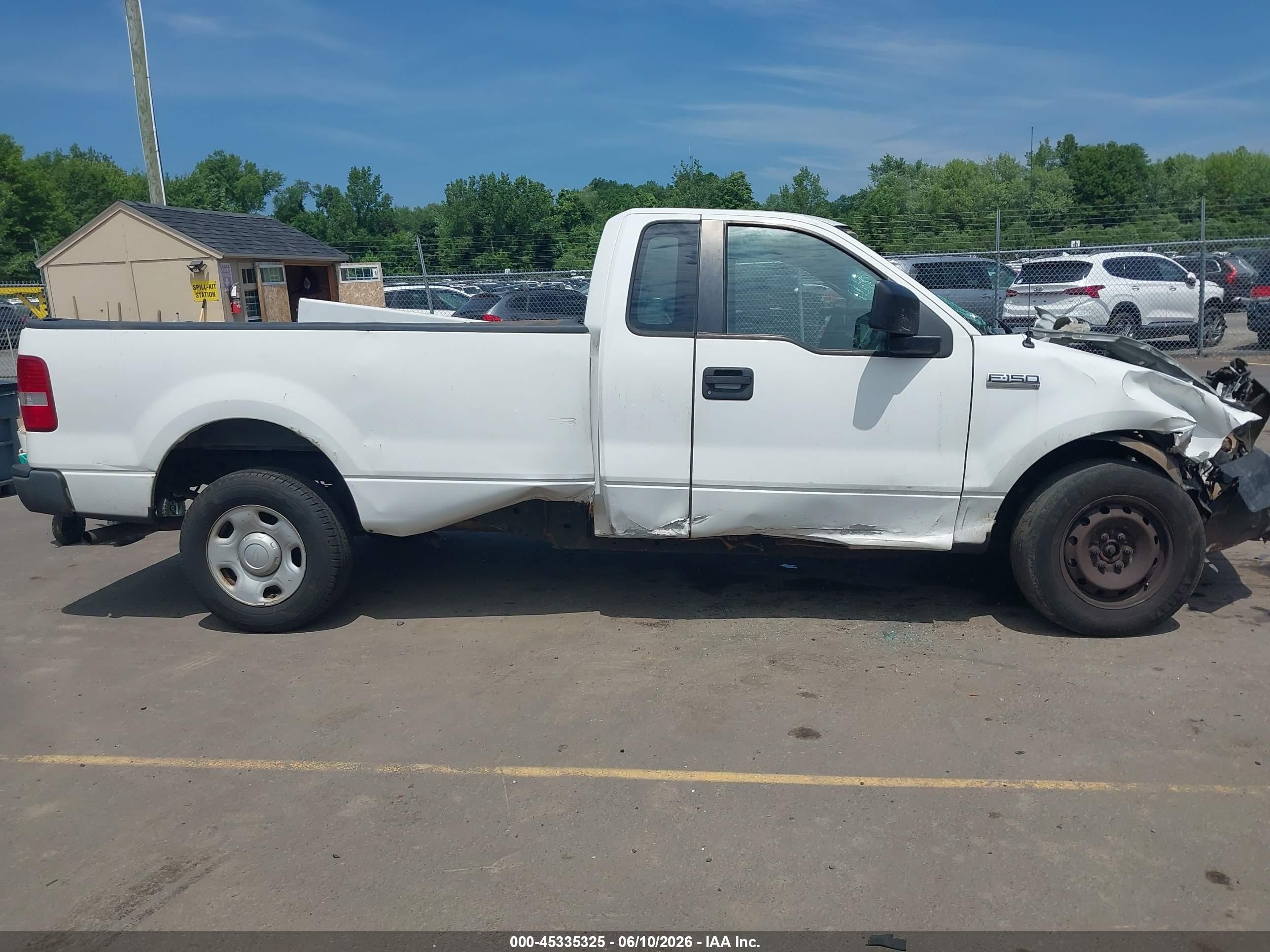 2008 Ford F-150 Stx/xl/xlt White vin: 1FTRF12288KB94528