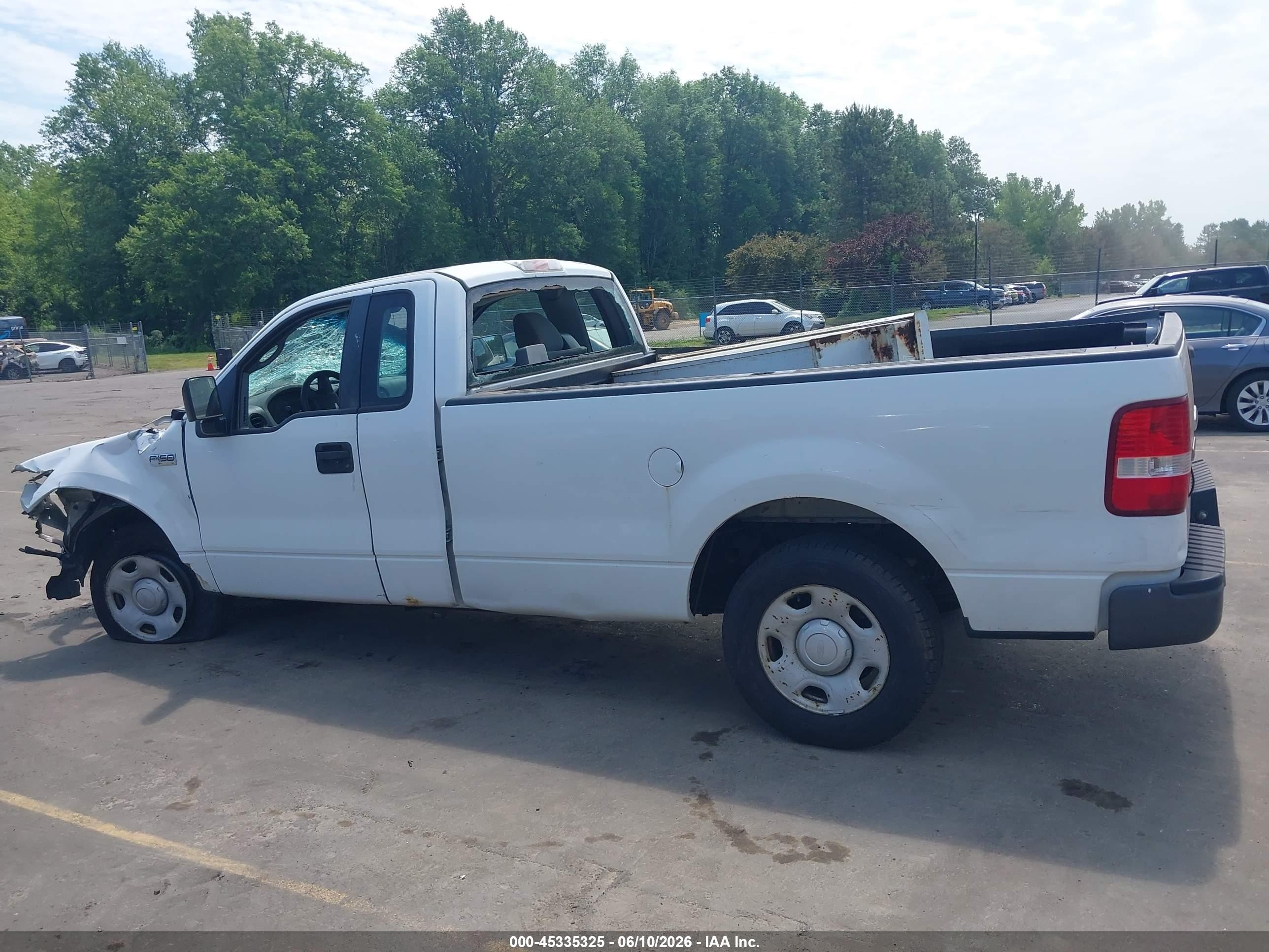 2008 Ford F-150 Stx/xl/xlt White vin: 1FTRF12288KB94528
