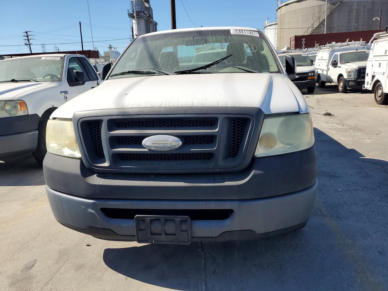 2008 Ford F150 White vin: 1FTRF12288KC43002
