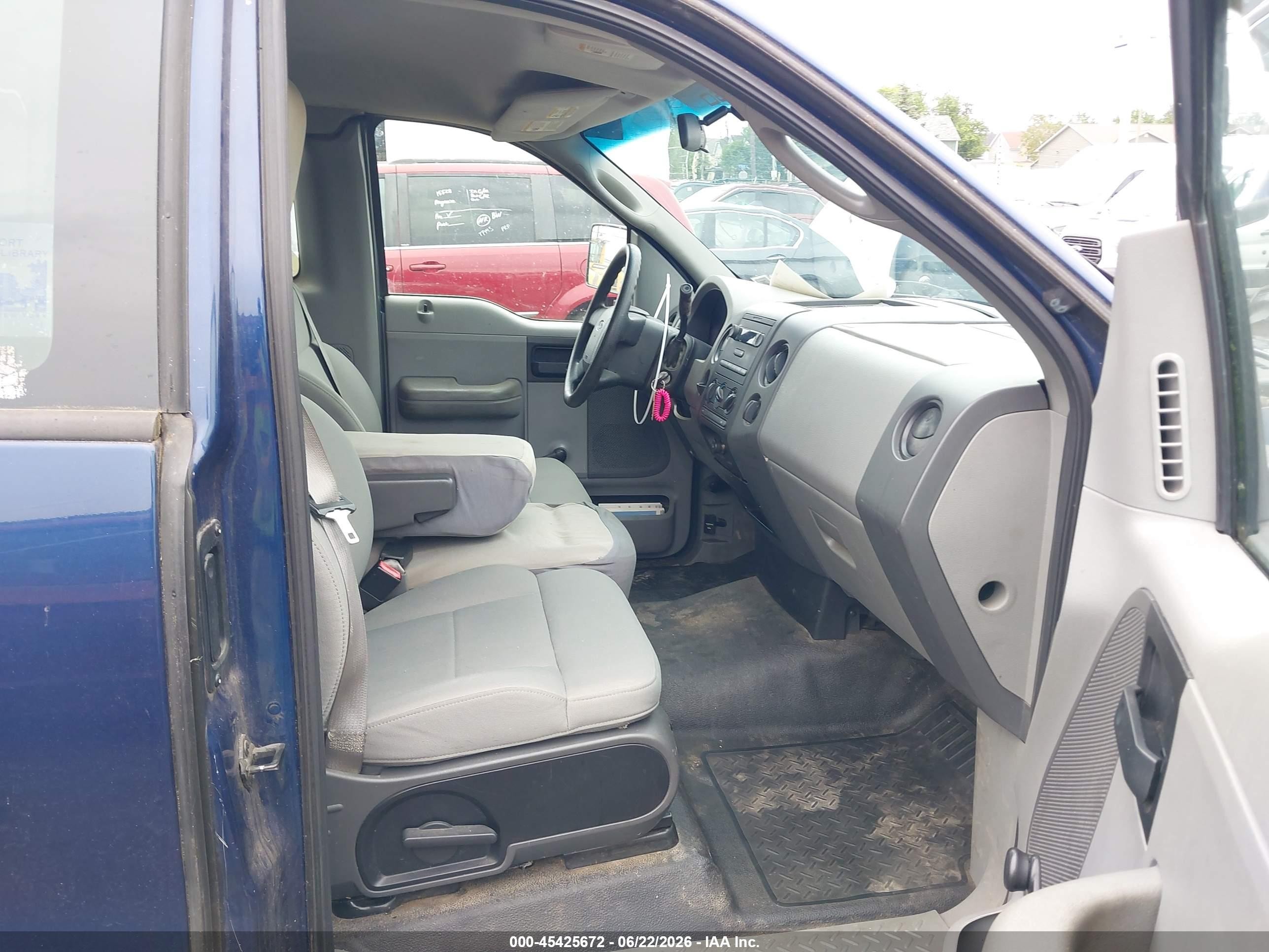 2008 Ford F-150 Stx/xl/xlt Blue vin: 1FTRF12288KD20872