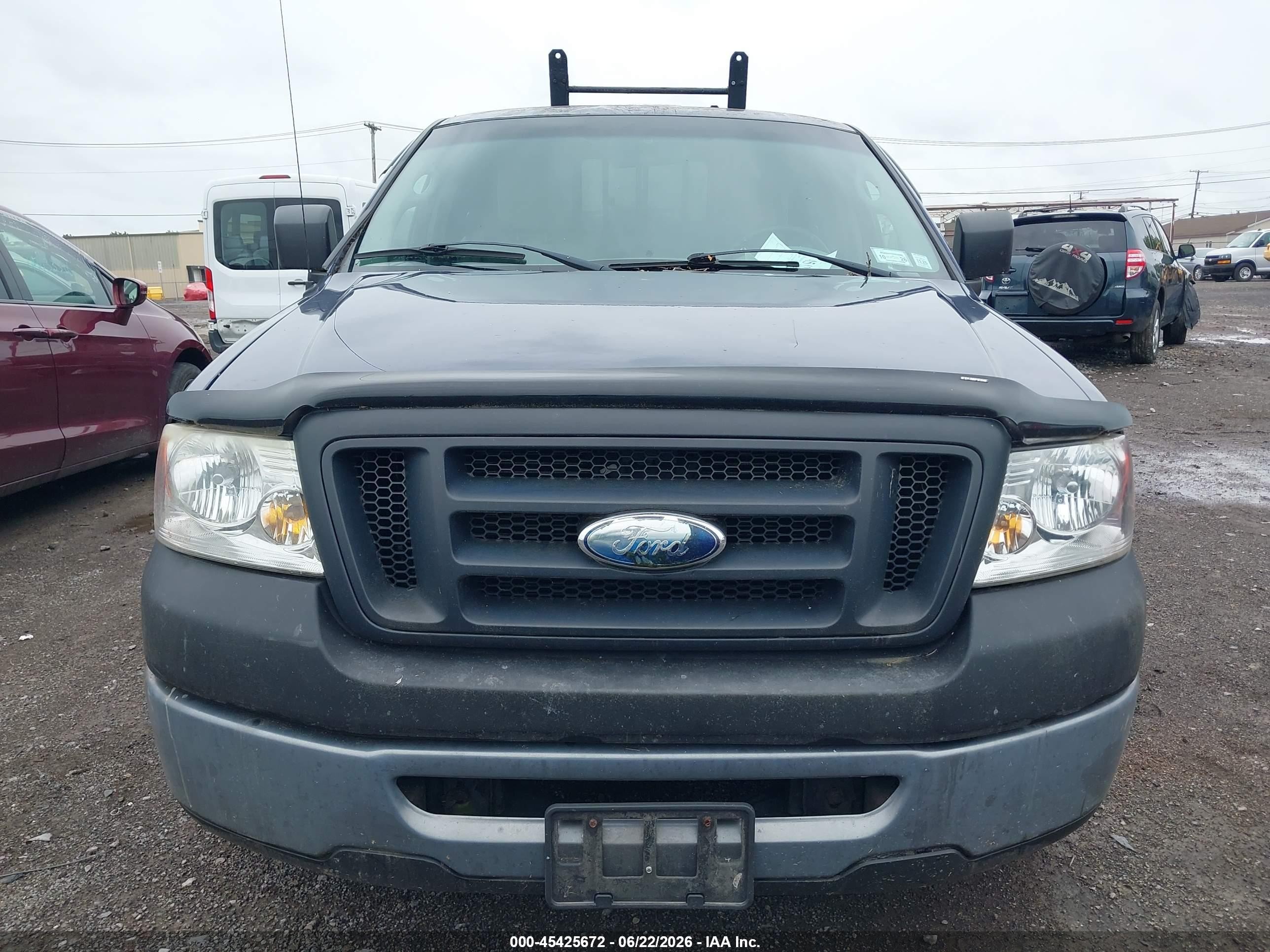2008 Ford F-150 Stx/xl/xlt Blue vin: 1FTRF12288KD20872