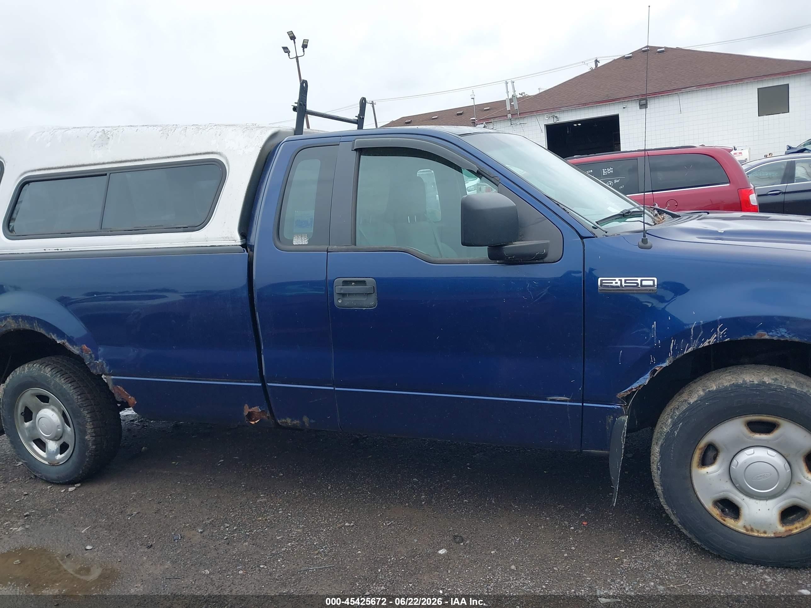 2008 Ford F-150 Stx/xl/xlt Blue vin: 1FTRF12288KD20872