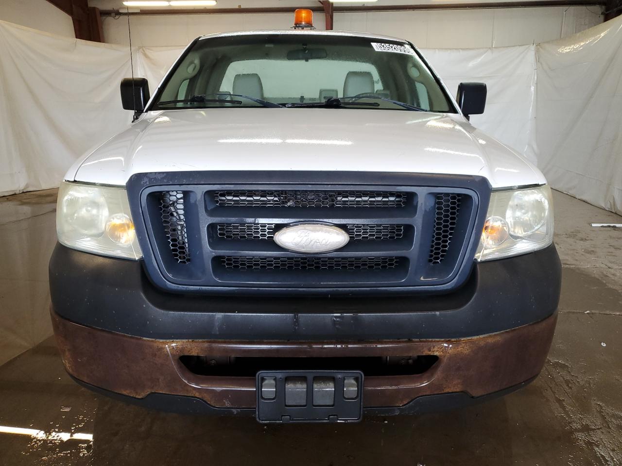 2008 Ford F150 White vin: 1FTRF12288KE32829 Damage: Left Head Lamp, Faded, Repair Required