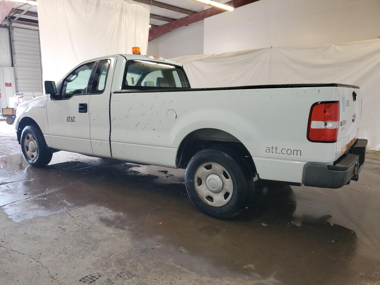 2008 Ford F150 White vin: 1FTRF12288KE32829 Damage: Left Rear Door, Multiple Scratches Heavy, 3