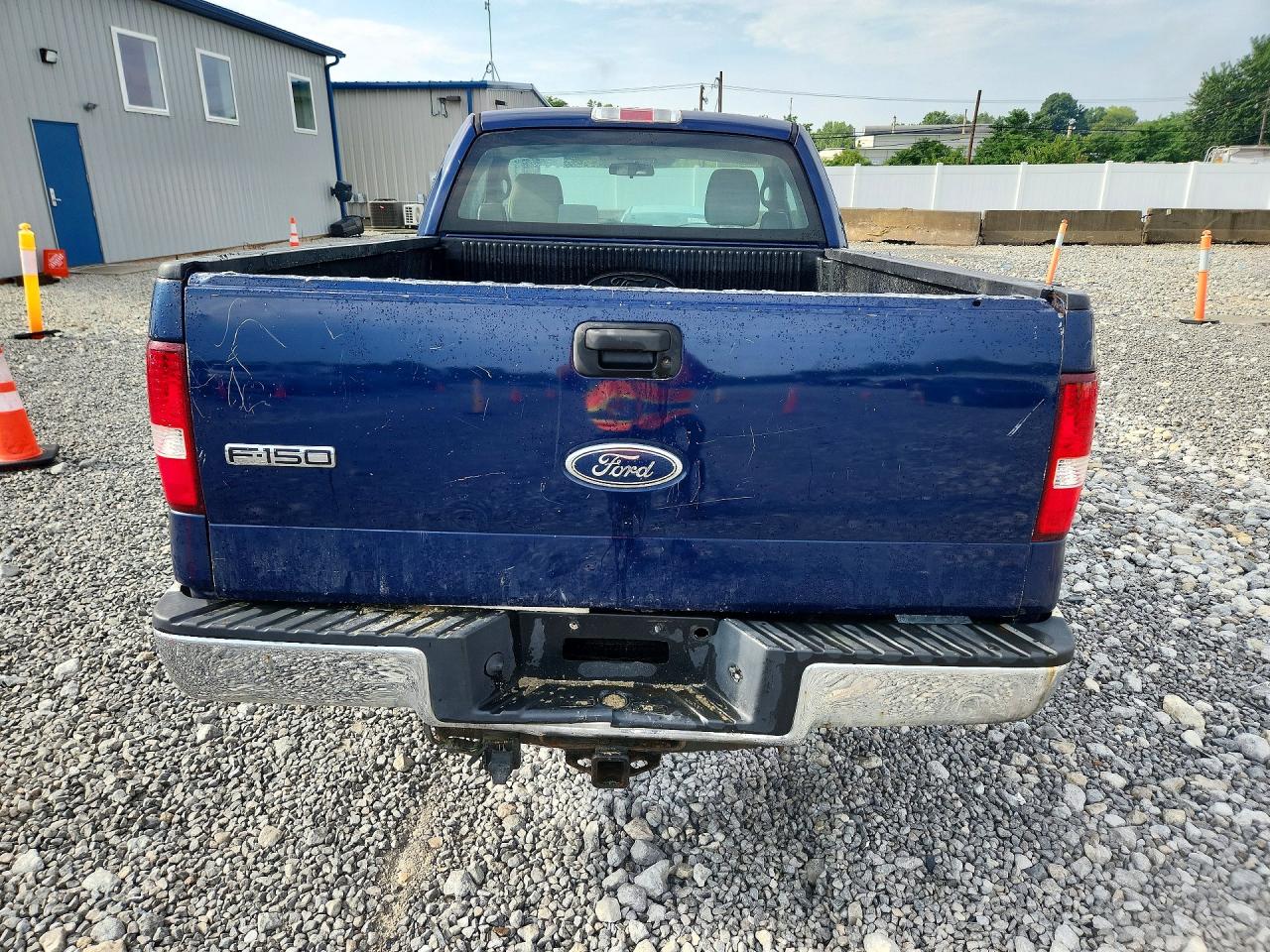 2008 Ford F150 Blue vin: 1FTRF12288KE43801