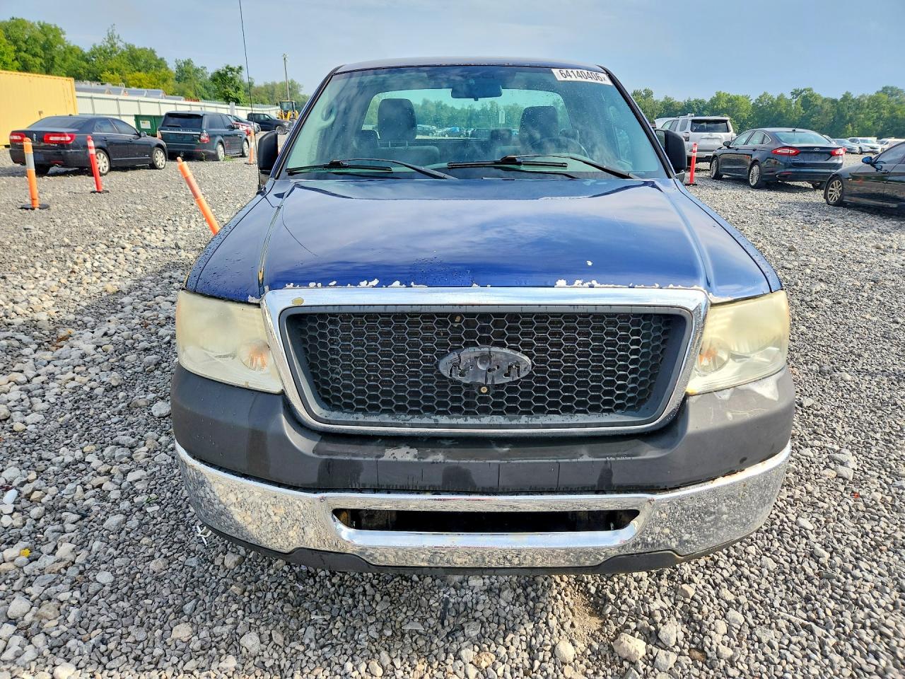 2008 Ford F150 Blue vin: 1FTRF12288KE43801