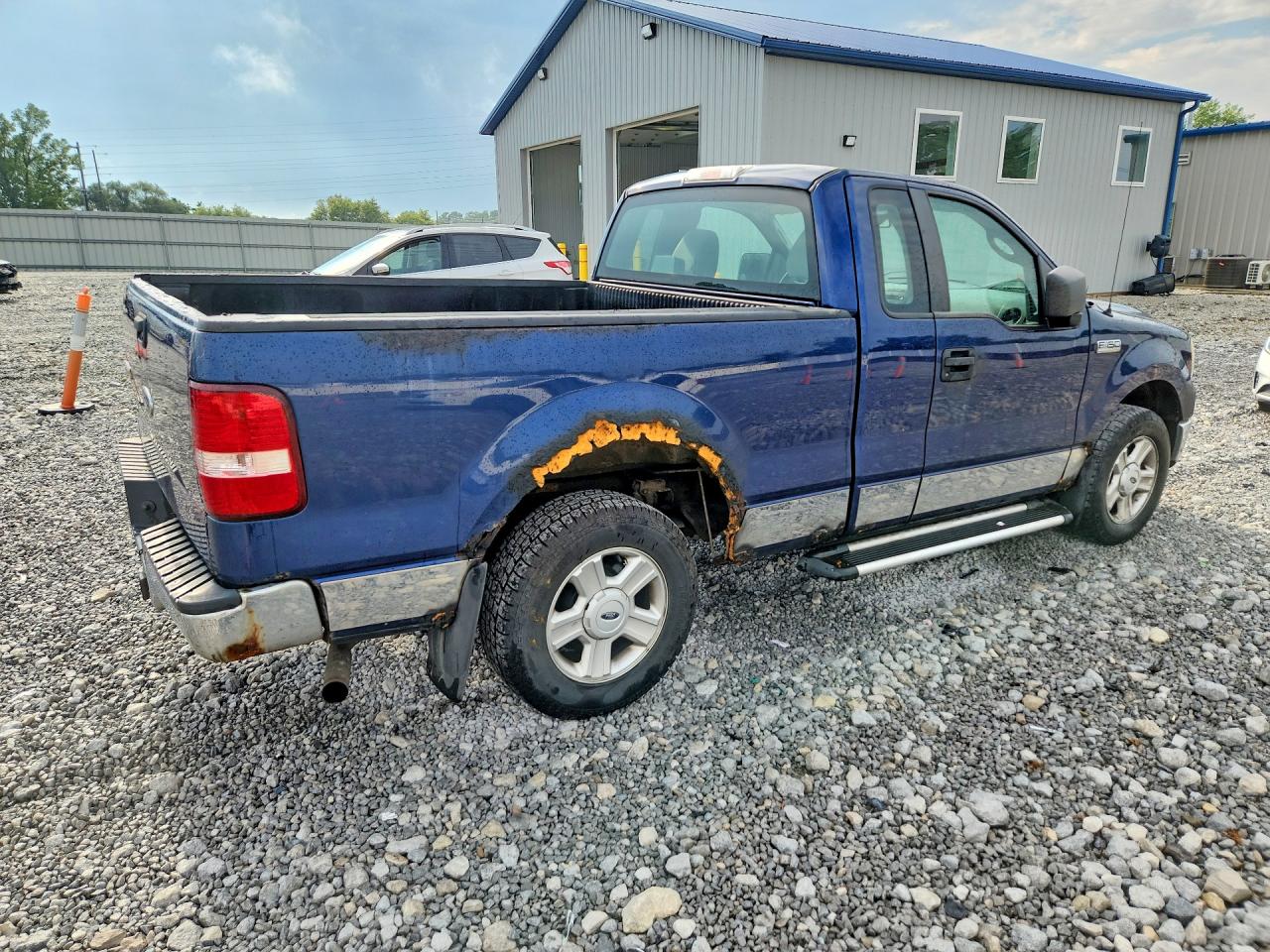 2008 Ford F150 Blue vin: 1FTRF12288KE43801